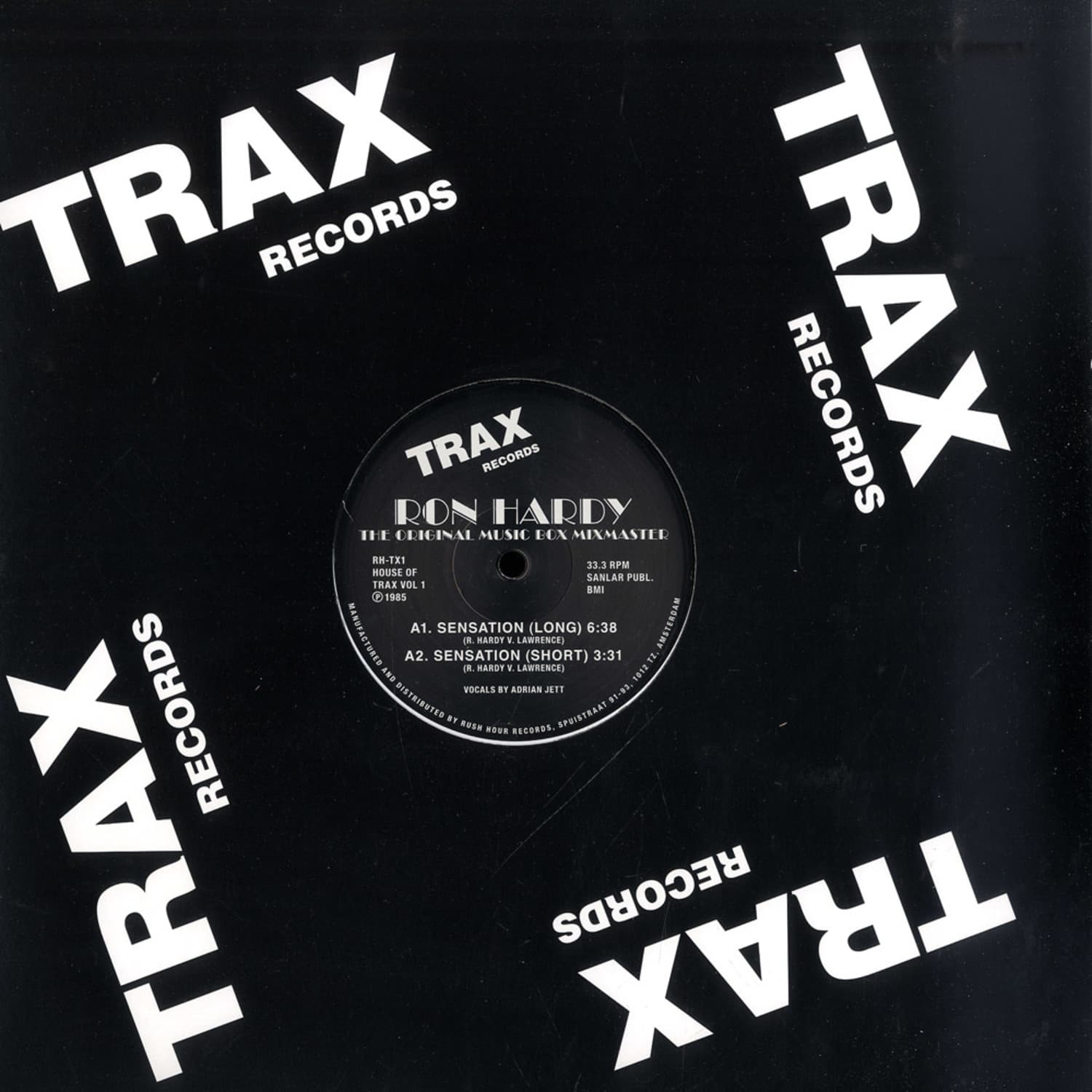 Ron Hardy - SENSATION