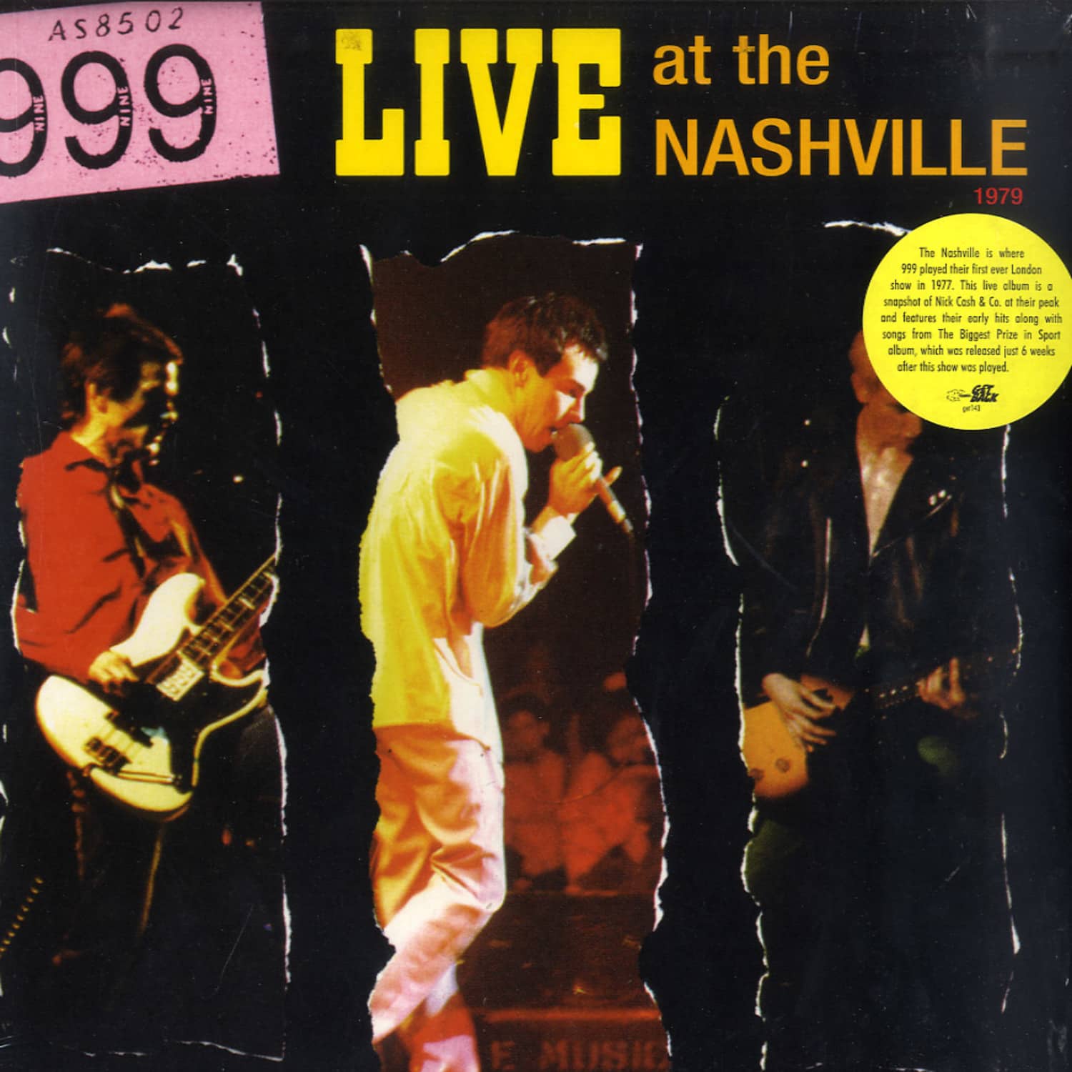 999 - LIVE AT THE NASHVILLE 1979 