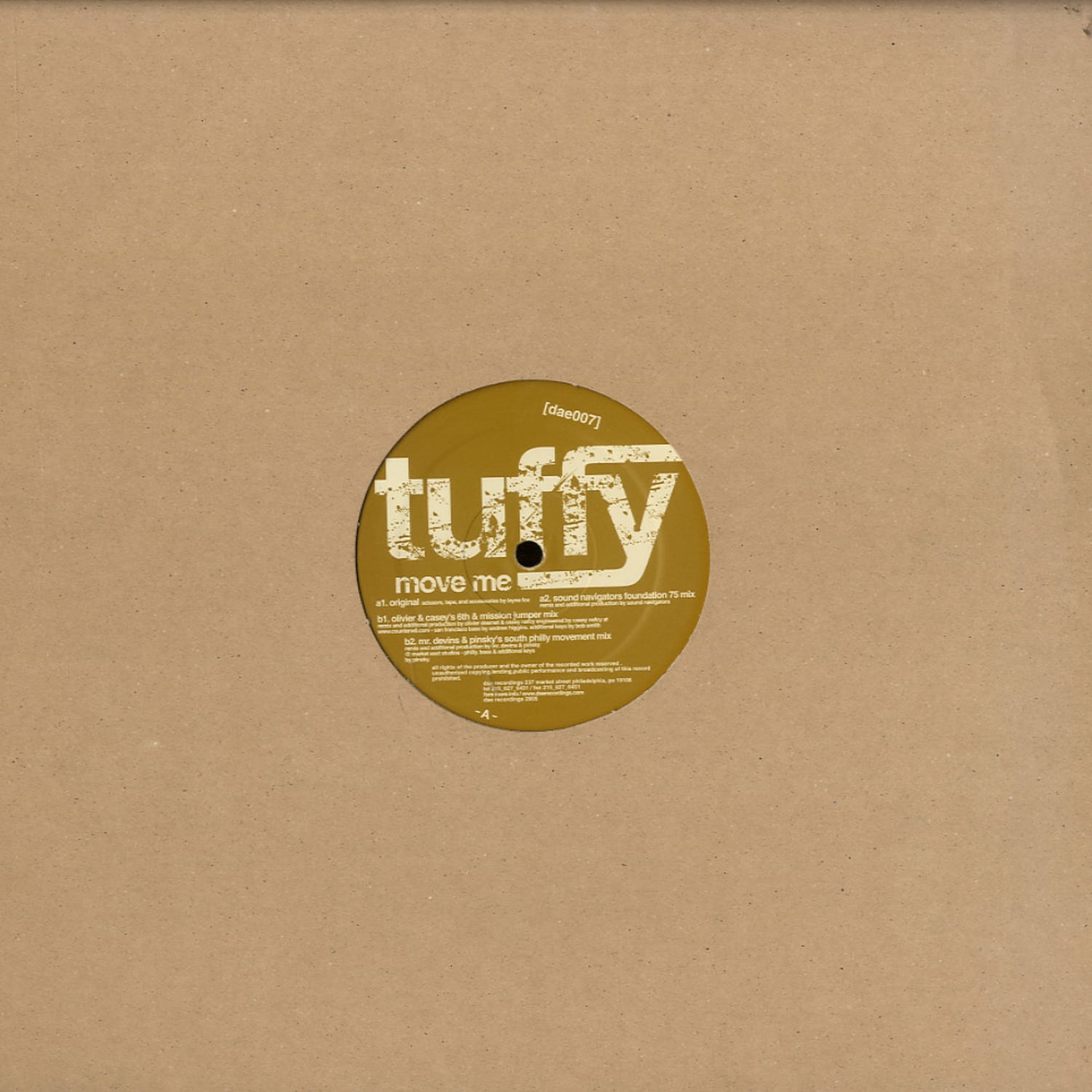 Tuffy - MOVE ME