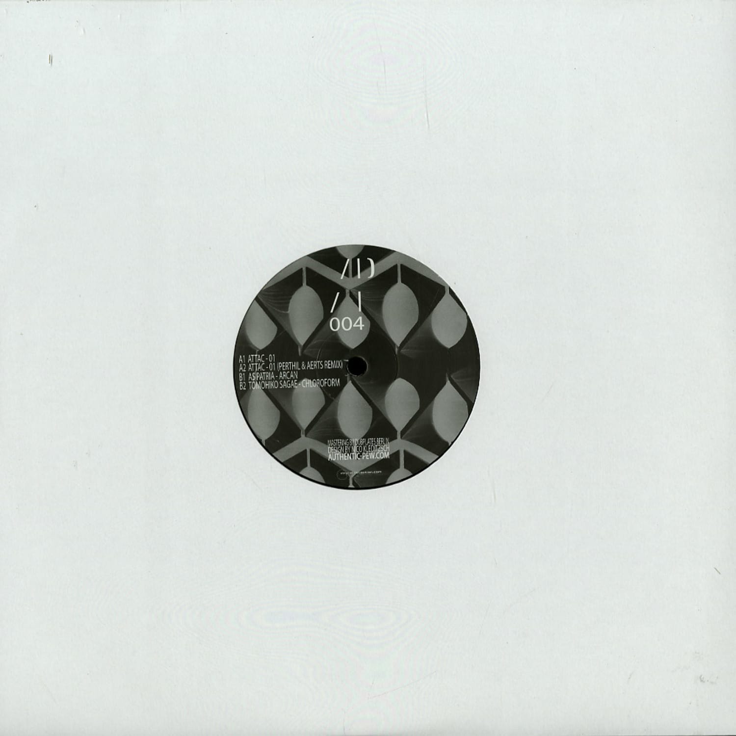 Attac, As Patria & Tomohiko Sagae - BLACK SERIES 004