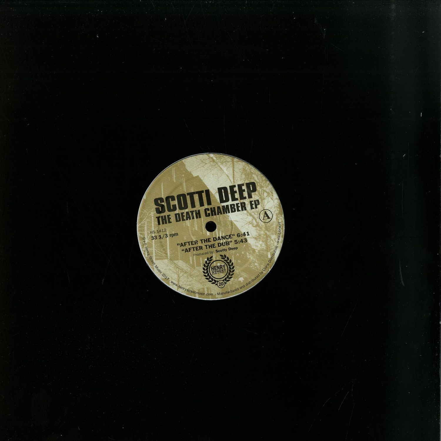 Scotti Deep - THE DEATH CHAMBER EP