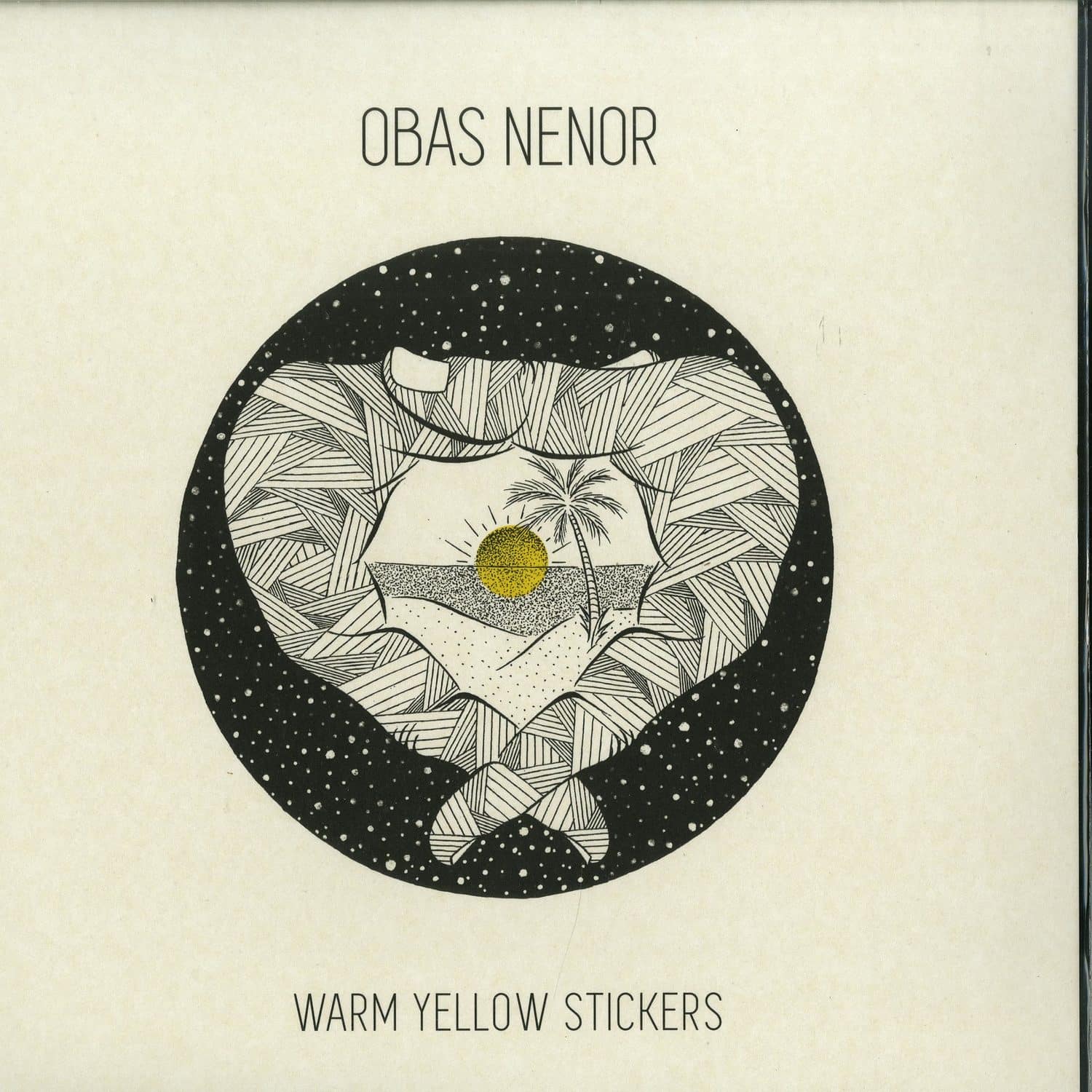 Obas Nenor - WARM YELLOW STICKERS