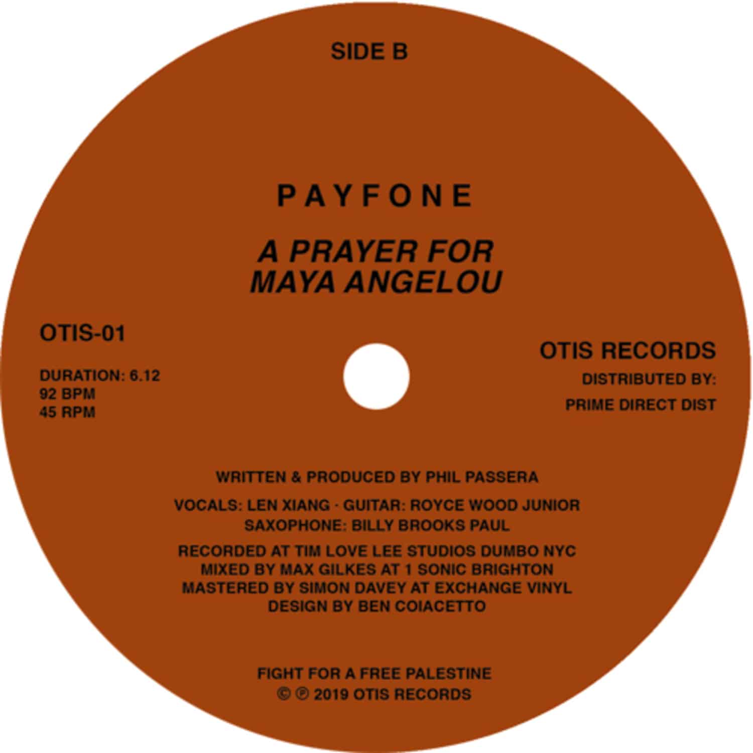 Payfone - I WAS IN NEW YORK / A PRAYER FOR MAYA ANGELOU
