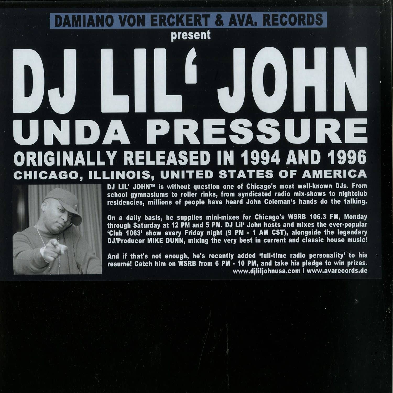 DJ Lil John - UNDER PRESSURE