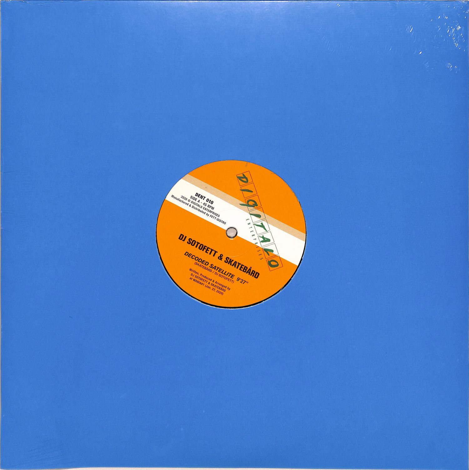 Skatebard / DJ Sotofett / Lauer - DECODED SATELLITE / PRIVAT & SHAR