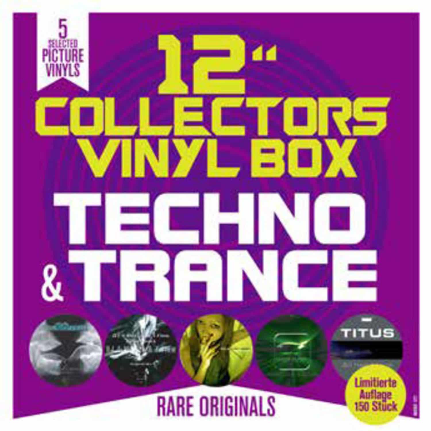 Various Artists - COLLECTORS PICTURE VINYL BOX: TECHNO & TRANCE 