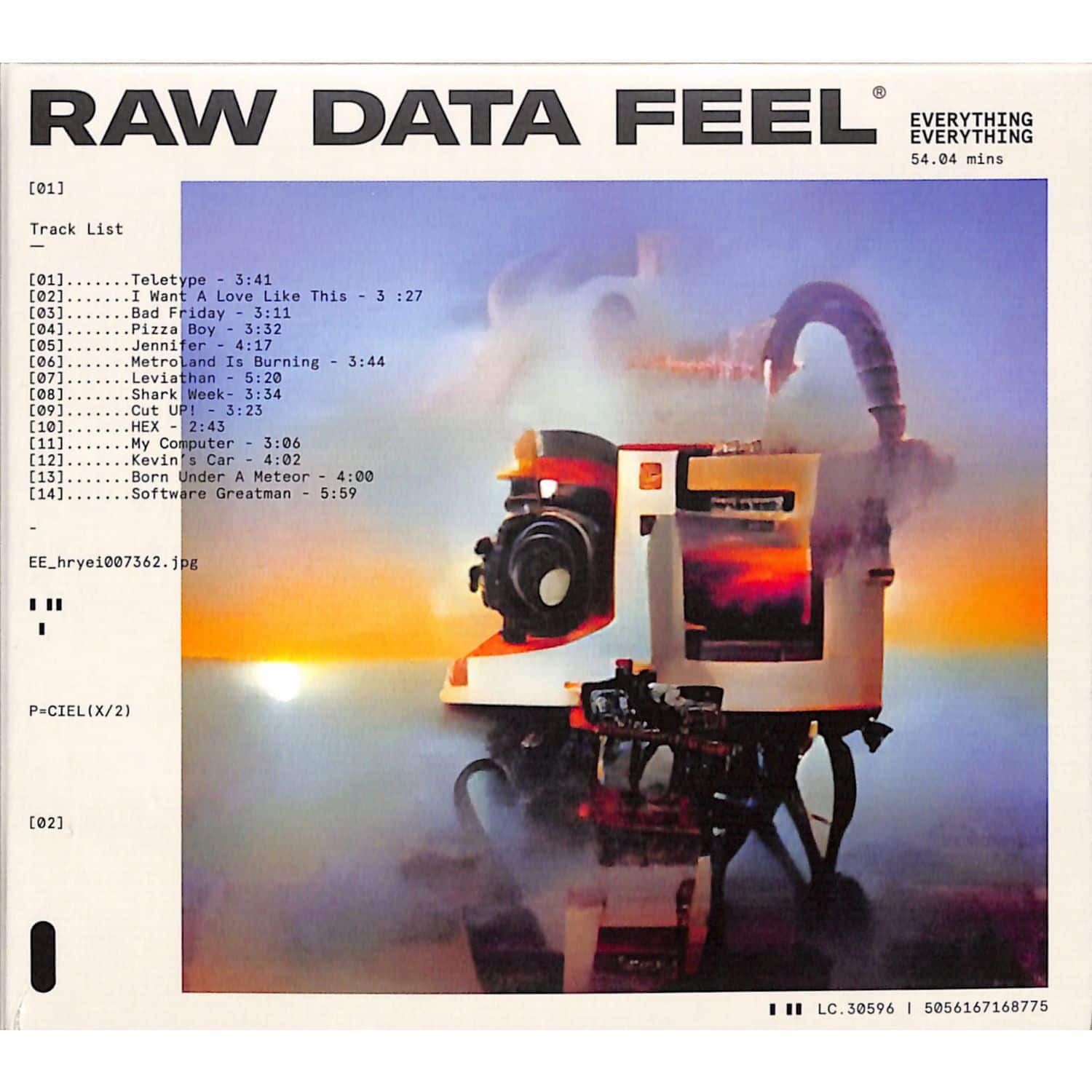 Everything Everything - RAW DATA FEEL 