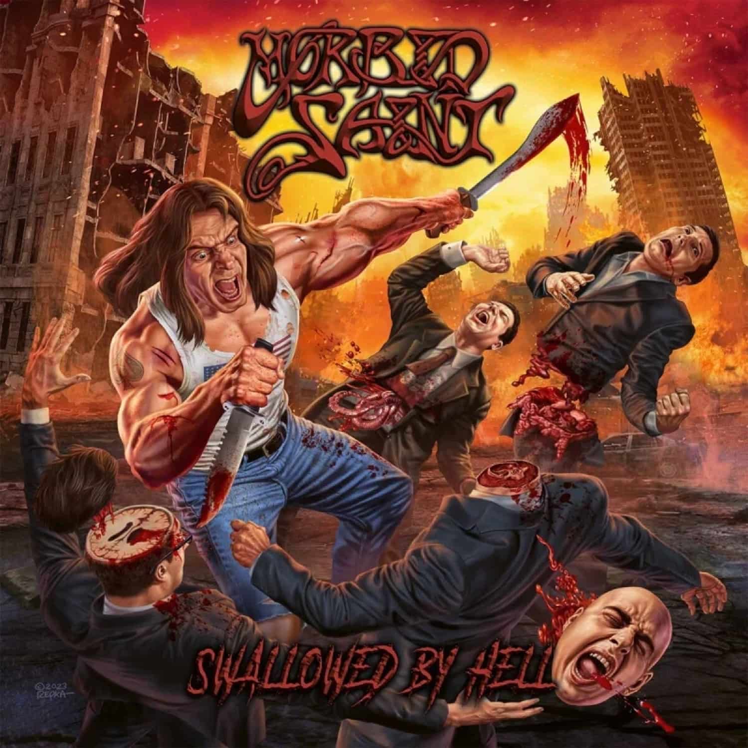 Morbid Saint - SWALLOWED BY HELL 