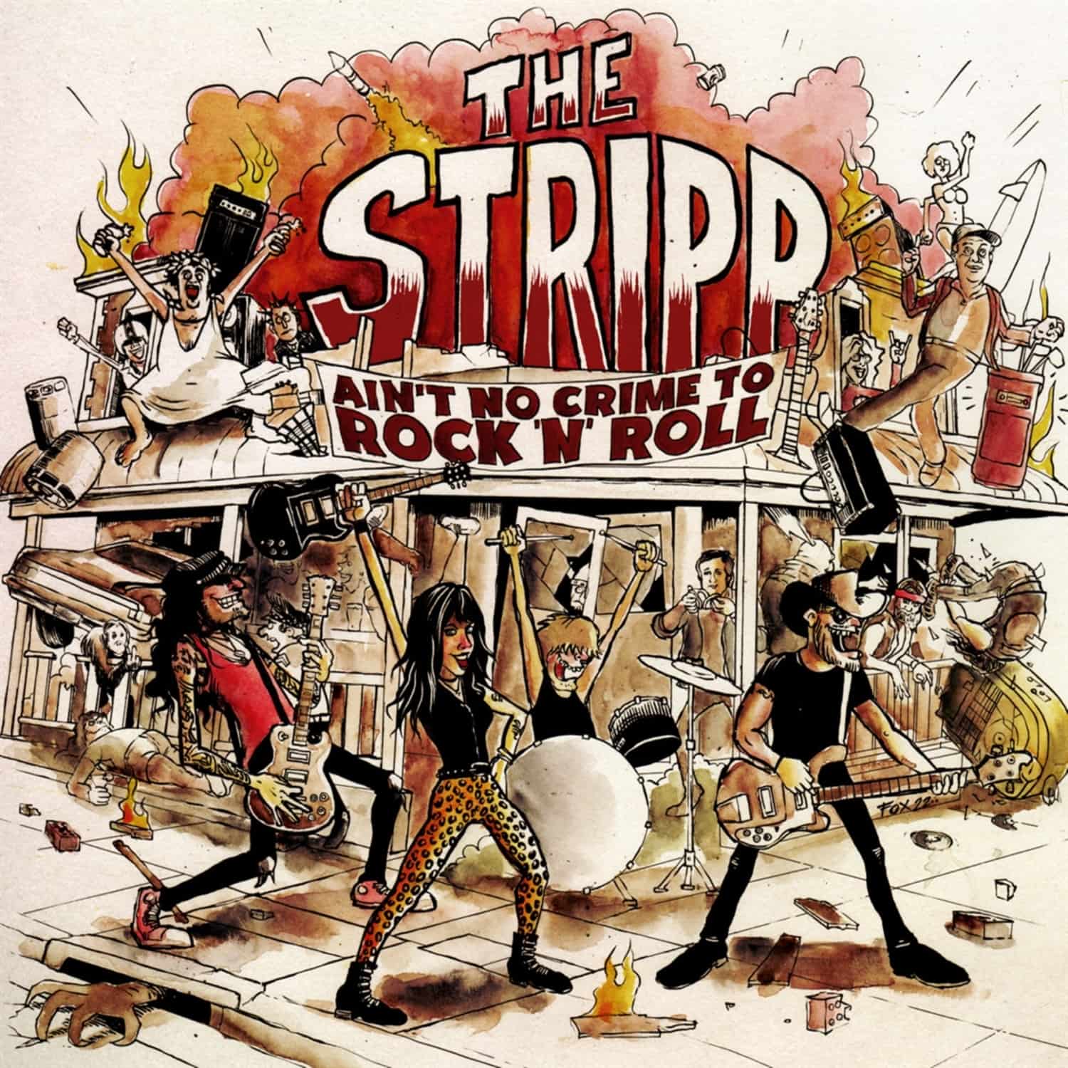 The Stripp - AINT NO CRIME TO ROCK N ROLL 