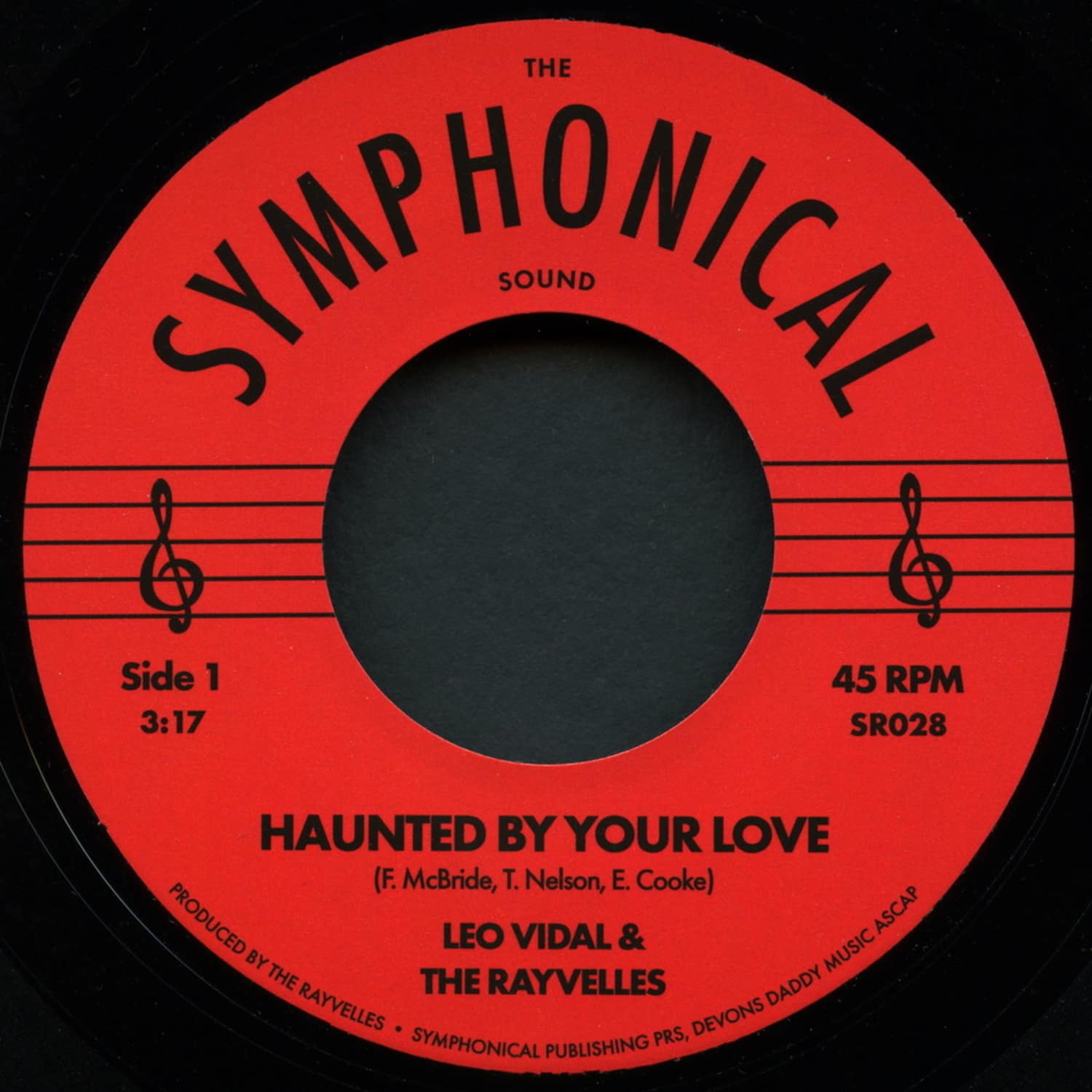 Leo Vidal & The Rayvelles - HAUNTED BY YOUR LOVE 