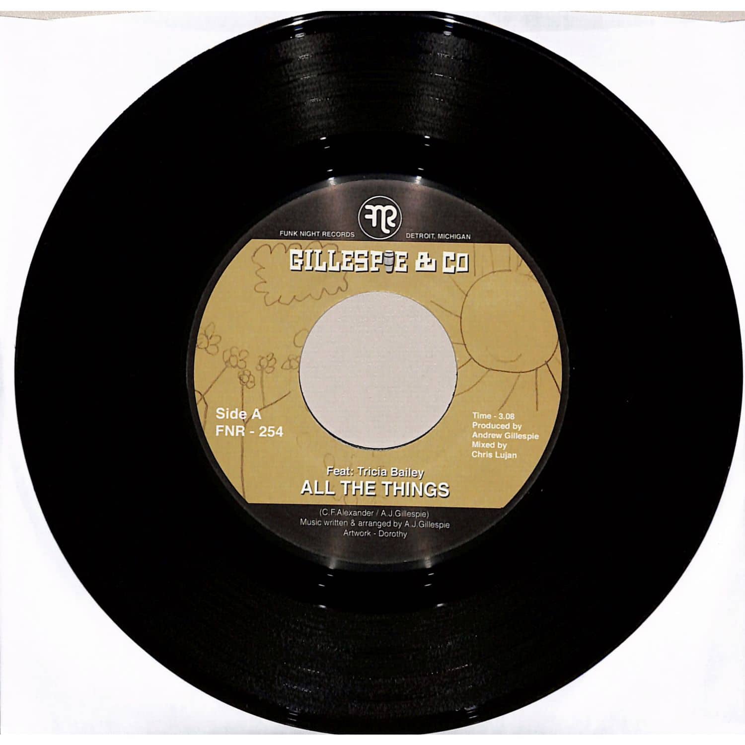 Gillespie And Co. Ft. Tricia Bailey - ALL THE THINGS / ALL THE THINGS 