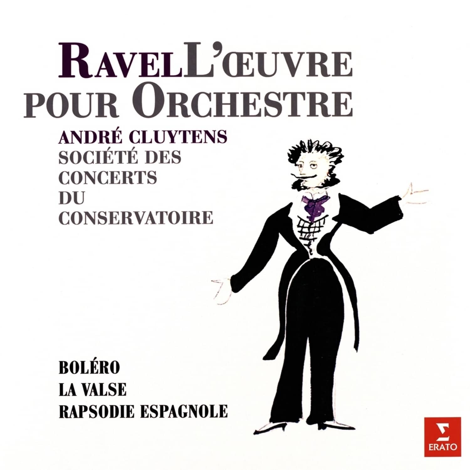 Andre/OCP Cluytens / Maurice Ravel - BOLERO,RAPSODIE ESPAGNOLE,LA VALSE 