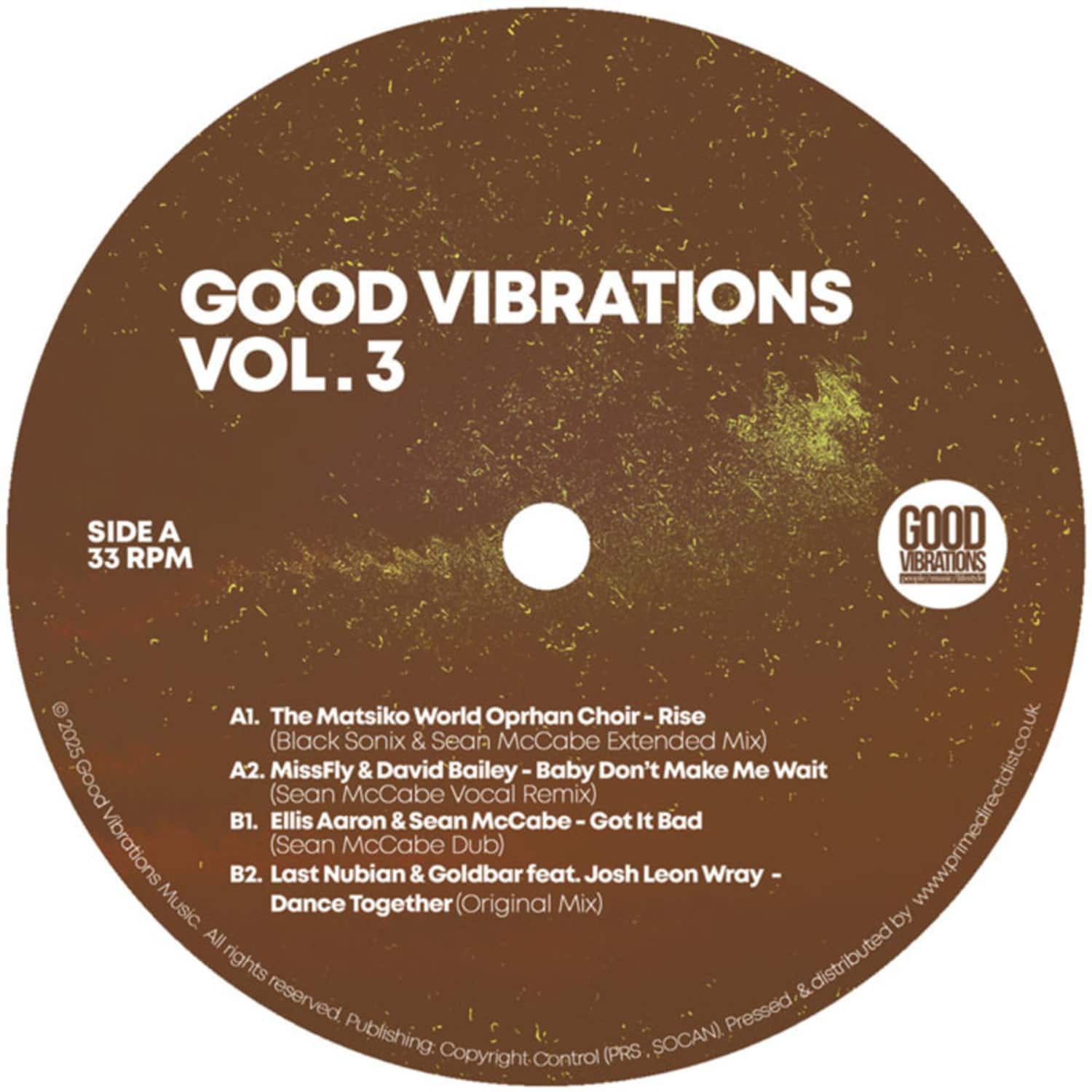 Various Artists - GOOD VIBRATIONS, VOL. 3