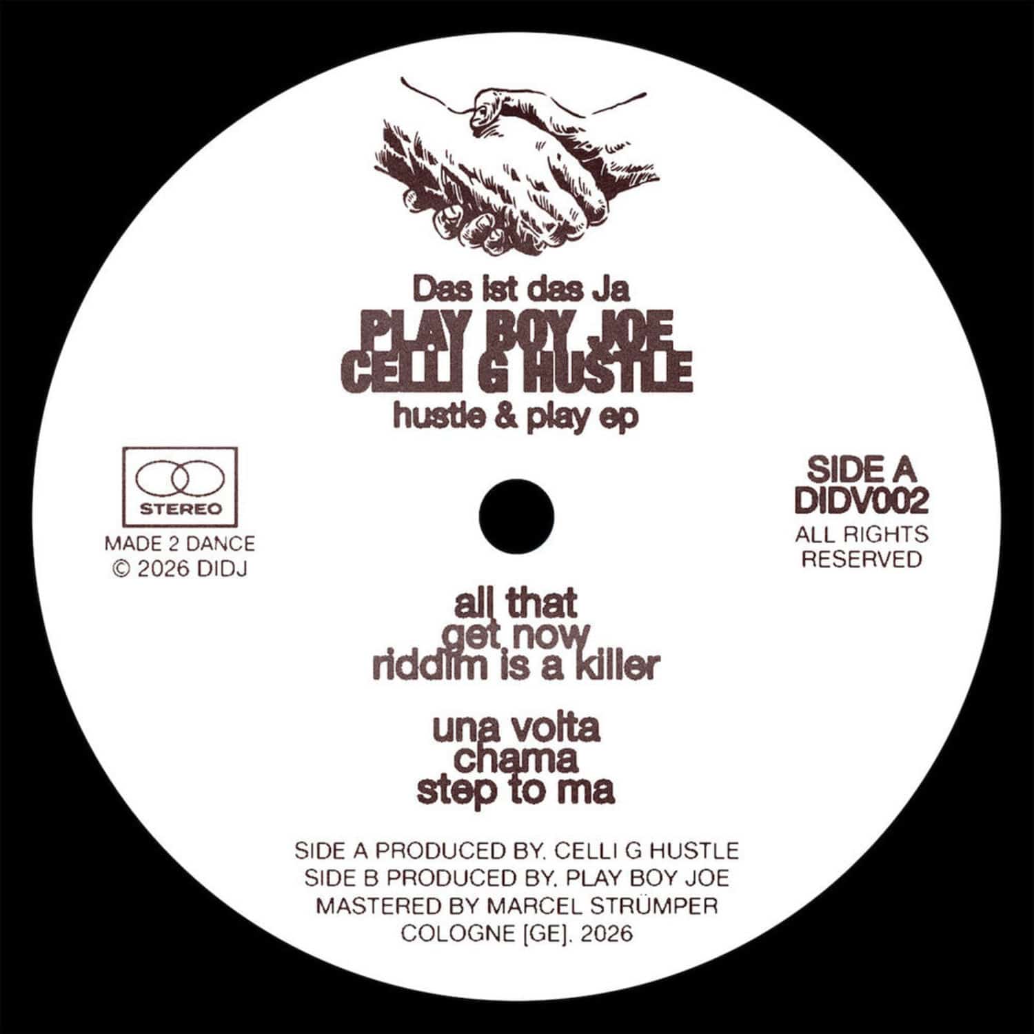 Play Boy Joe & Celli G Hustle - HUSTLE & PLAY EP