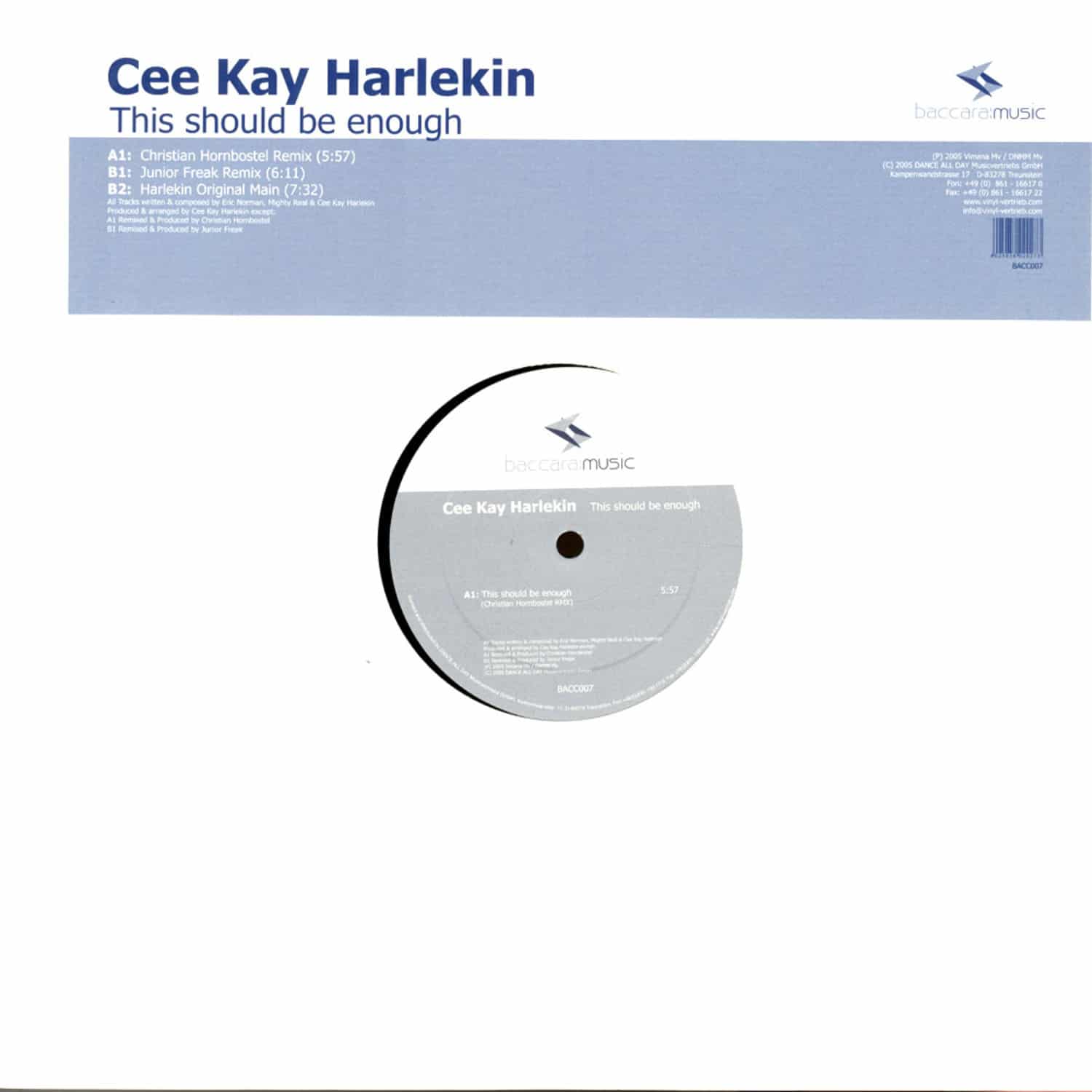 Cee Kay Harlekin - THIS SHOULD BE ENOUGH