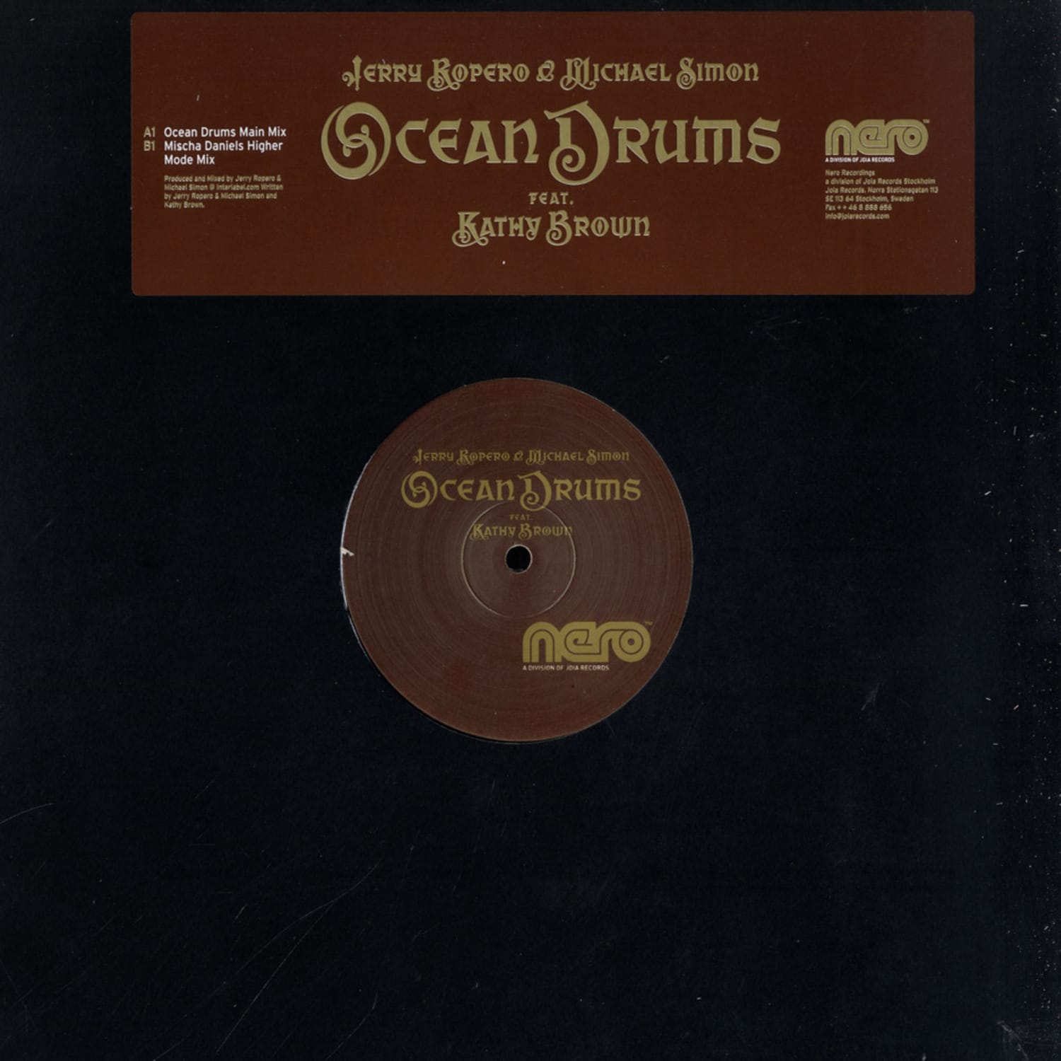 Jerry Ropero & Michael Simon - OCEAN DRUMS