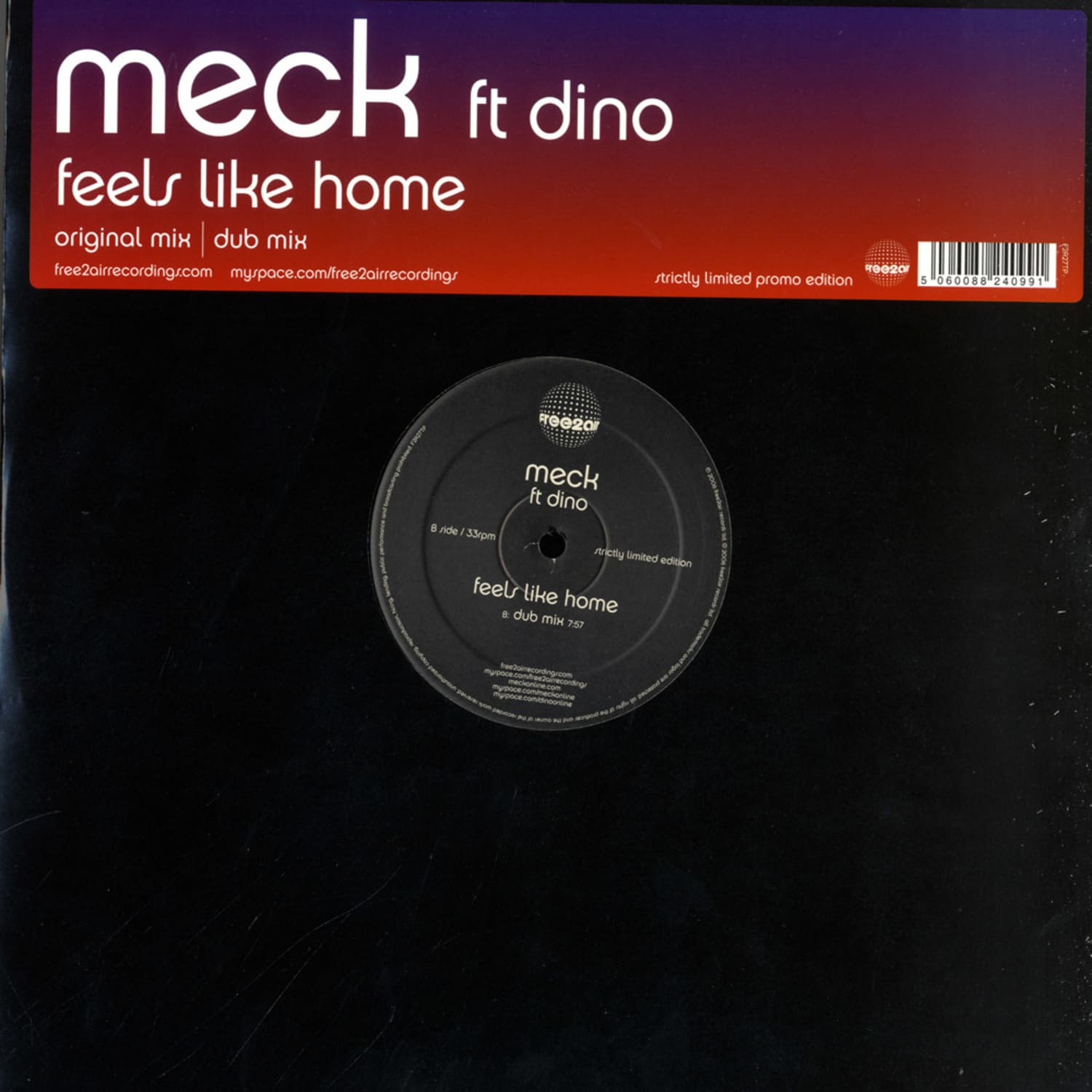 Meck ft Dino - FEELS LIKE HOME