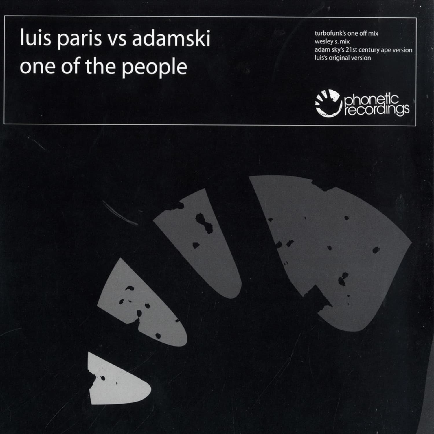 Luis Paris vs. Adamski - ONE OF THE PEOPLE