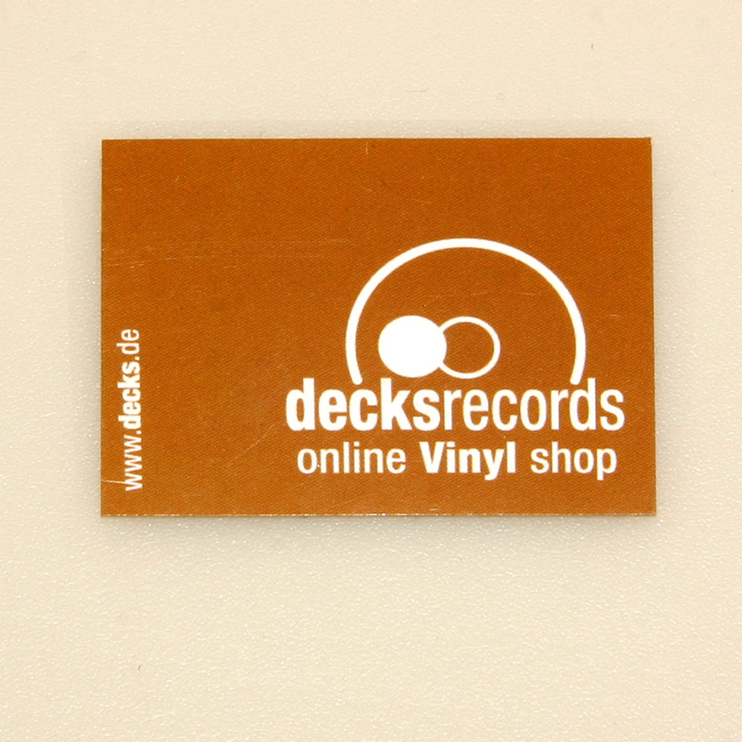 Sticker - Decks Records Logo Sticker 