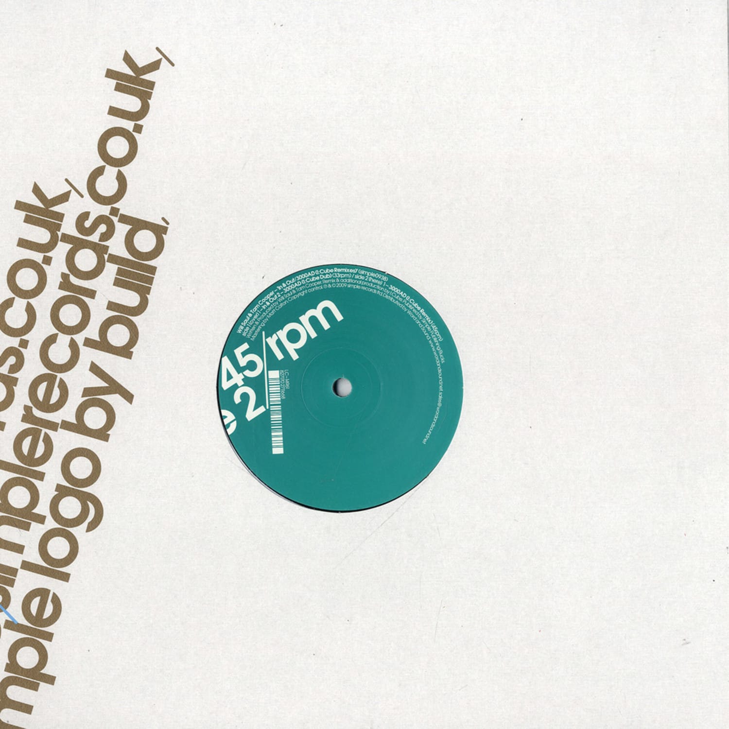 Will Saul & Tam Cooper - In & out / 3000 AD