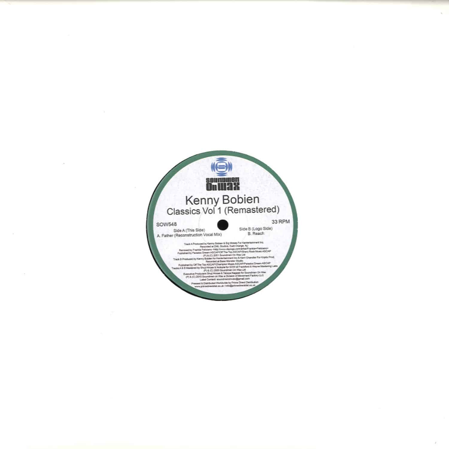 Kenny Bobien - CLASSICS VOL.1