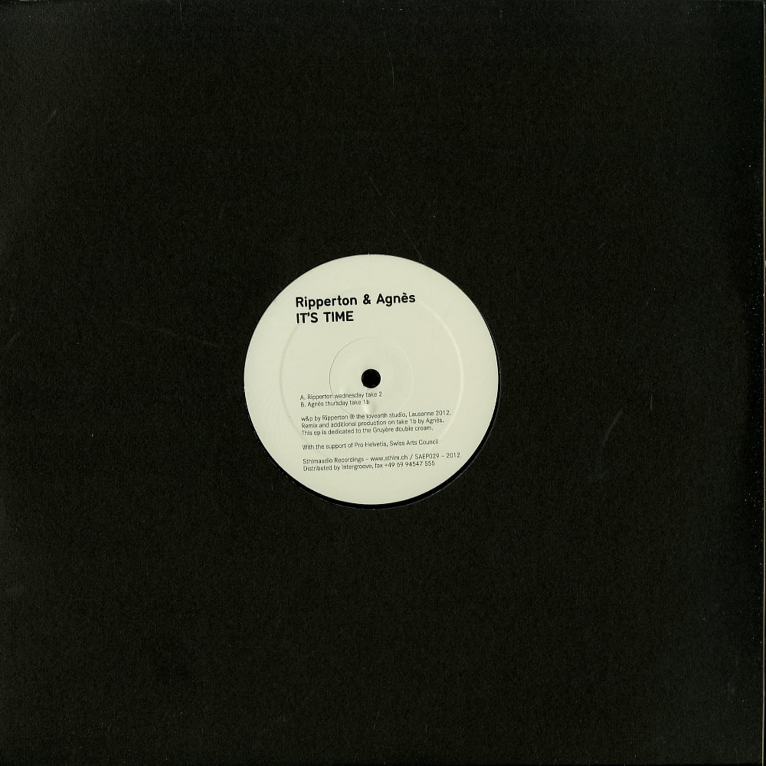 Ripperton & Agnes - ITS TIME EP