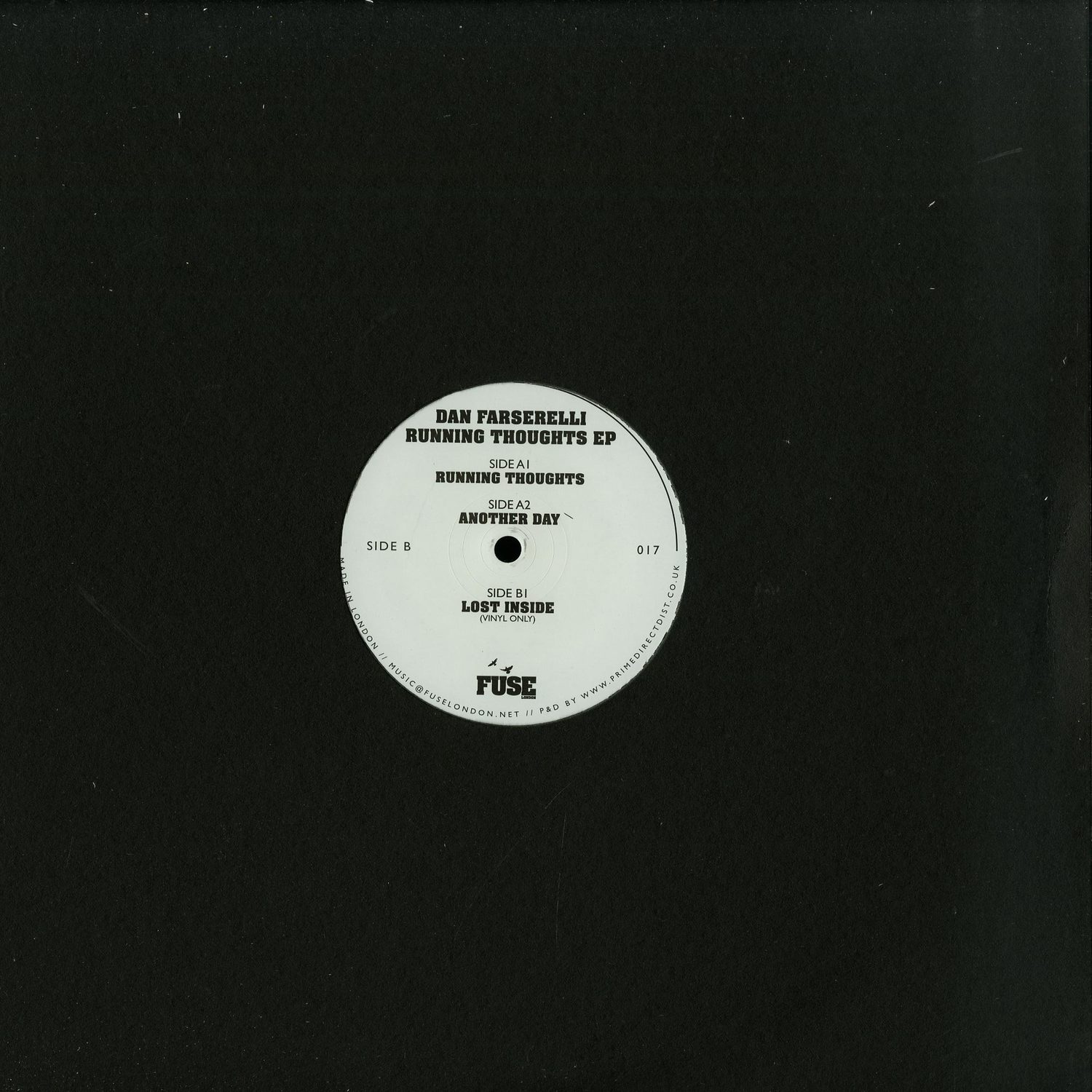 Dan Farserelli - RUNNING THOUGHTS EP