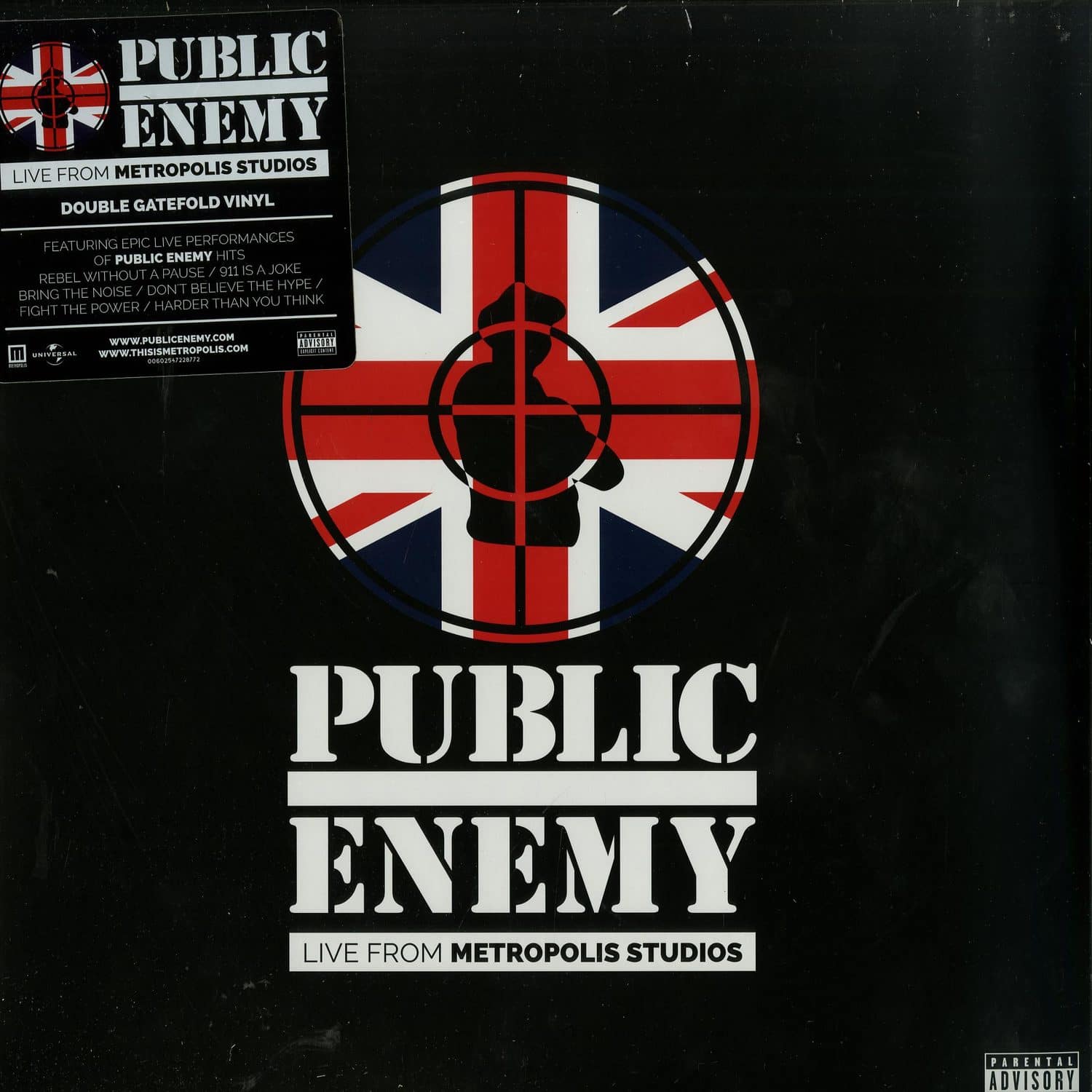 Public Enemy - LIVE FROM METROPOLIS STUDIOS 