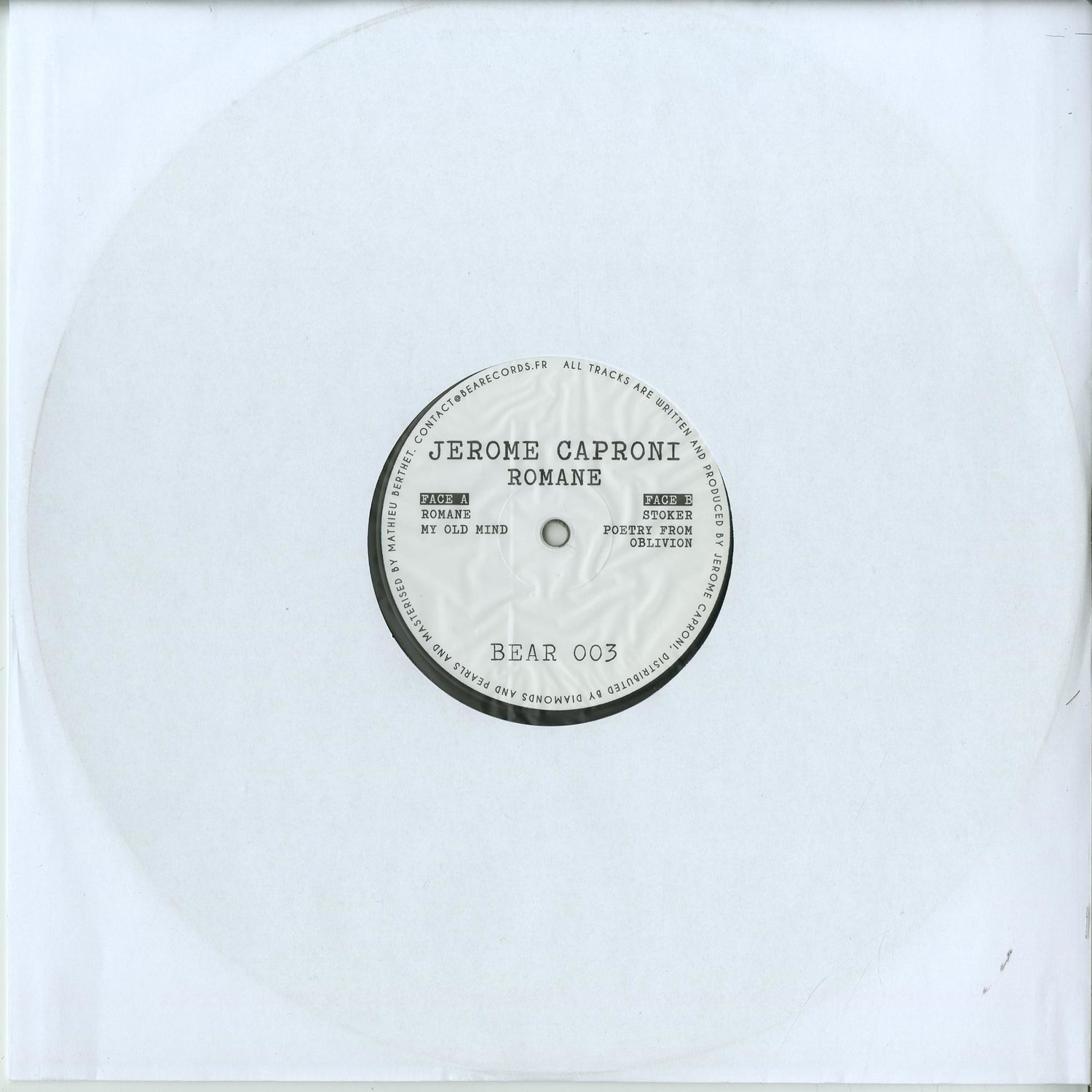 Jerome Caproni - ROMANE EP