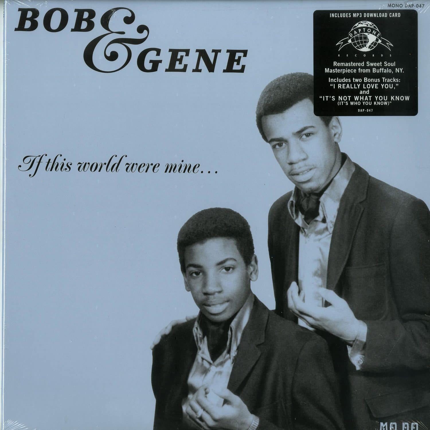 Bob & Gene - IF THIS WORLD WERE MINE... 