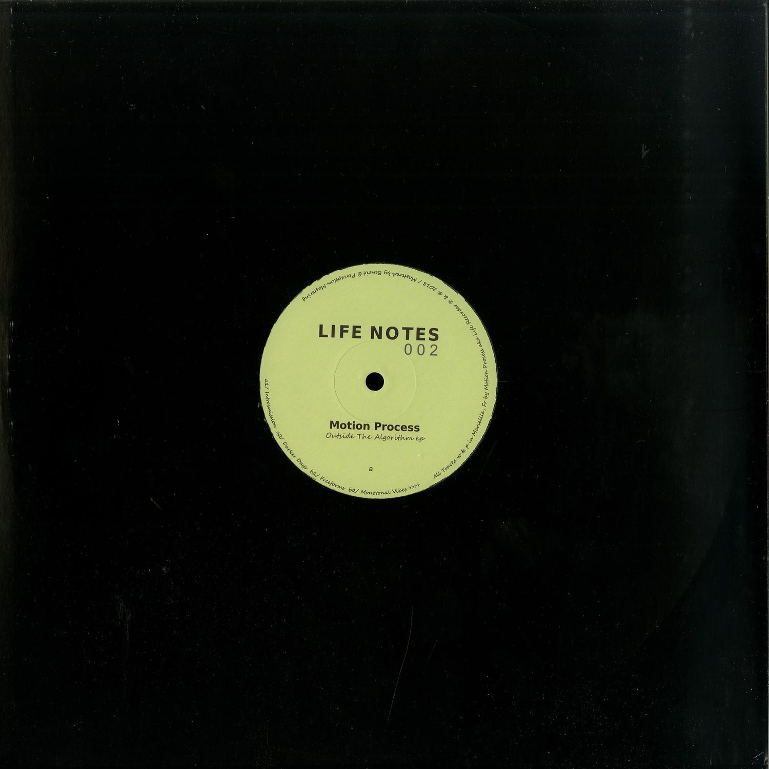 Motion Process - OUTSIDE THE ALGORITHM EP