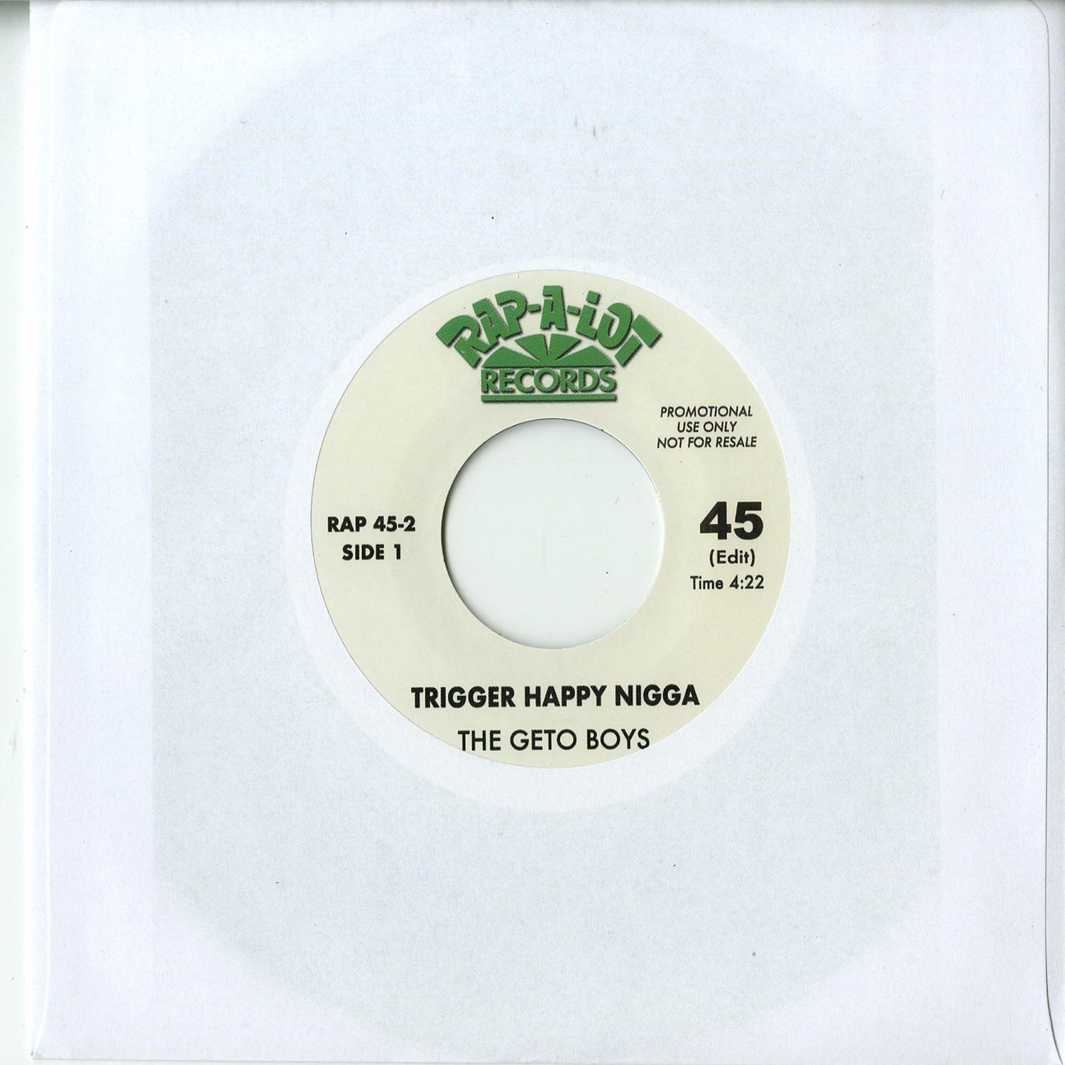 The Geto Boys - TRIGGER HAPPY NIGGA / SCARFACE 