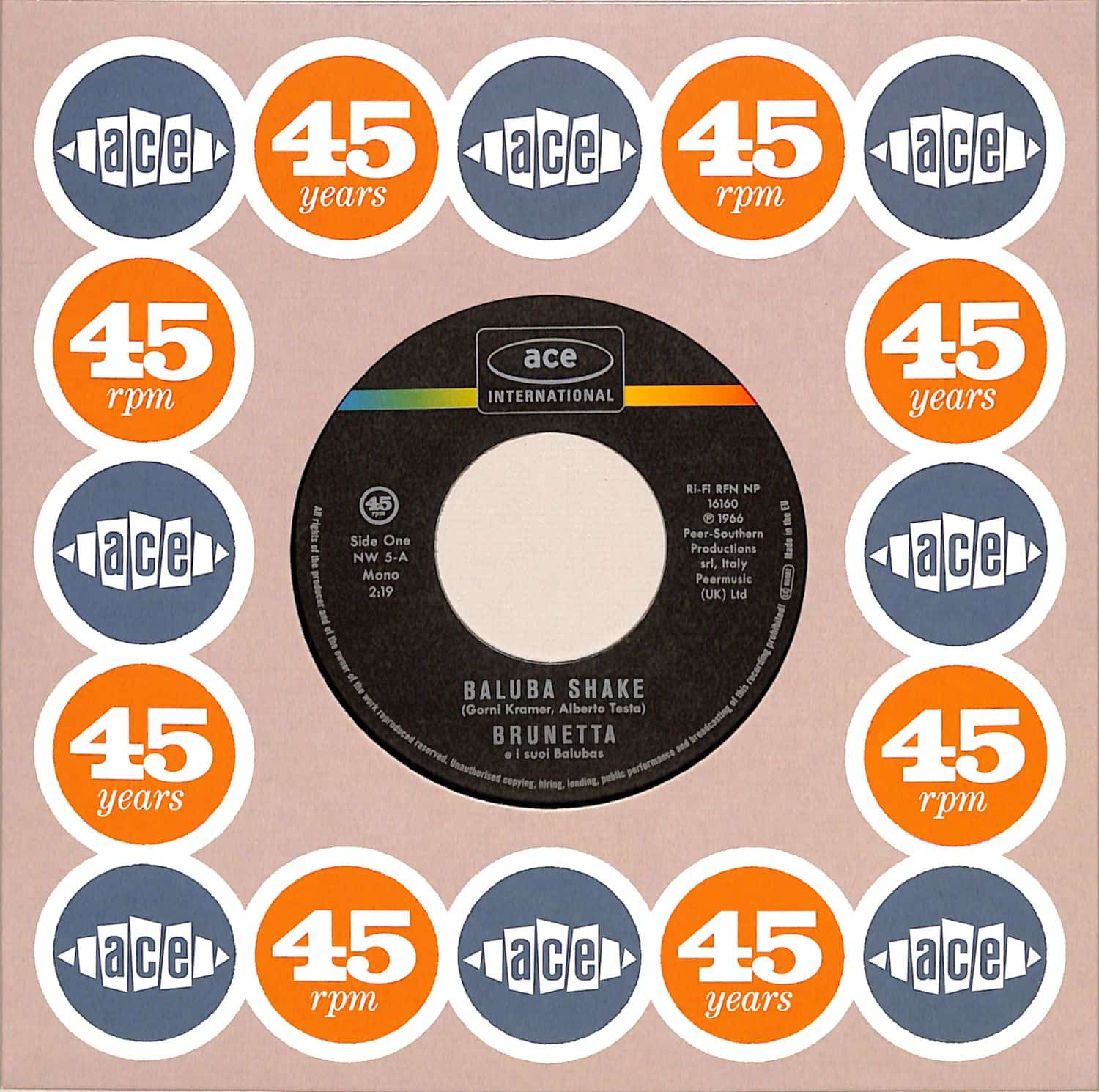 Brunetta / Rita Pavone - BALUBA SHAKE 