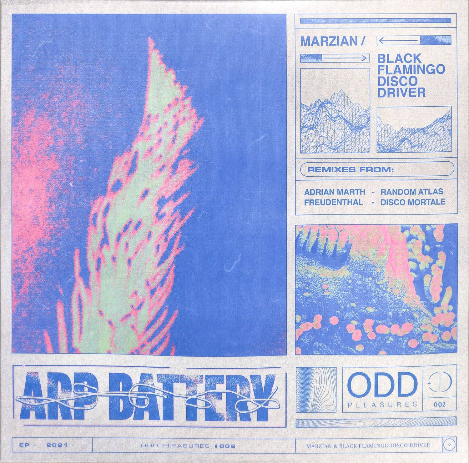 Marzian Black Flamingo Disco Driver - ARP BATTERY 