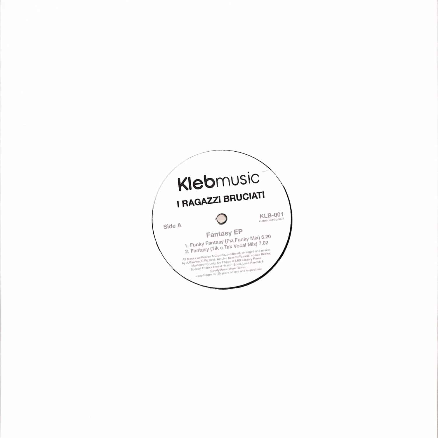 I Ragazzi Bruciati - FANTASY EP