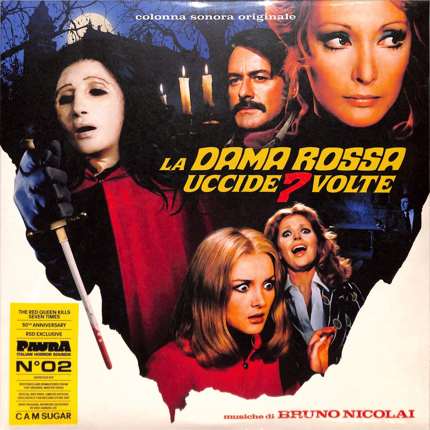 Bruno Nicolai - LA DAMA ROSSA UCCIDE SETTE VOLTE 