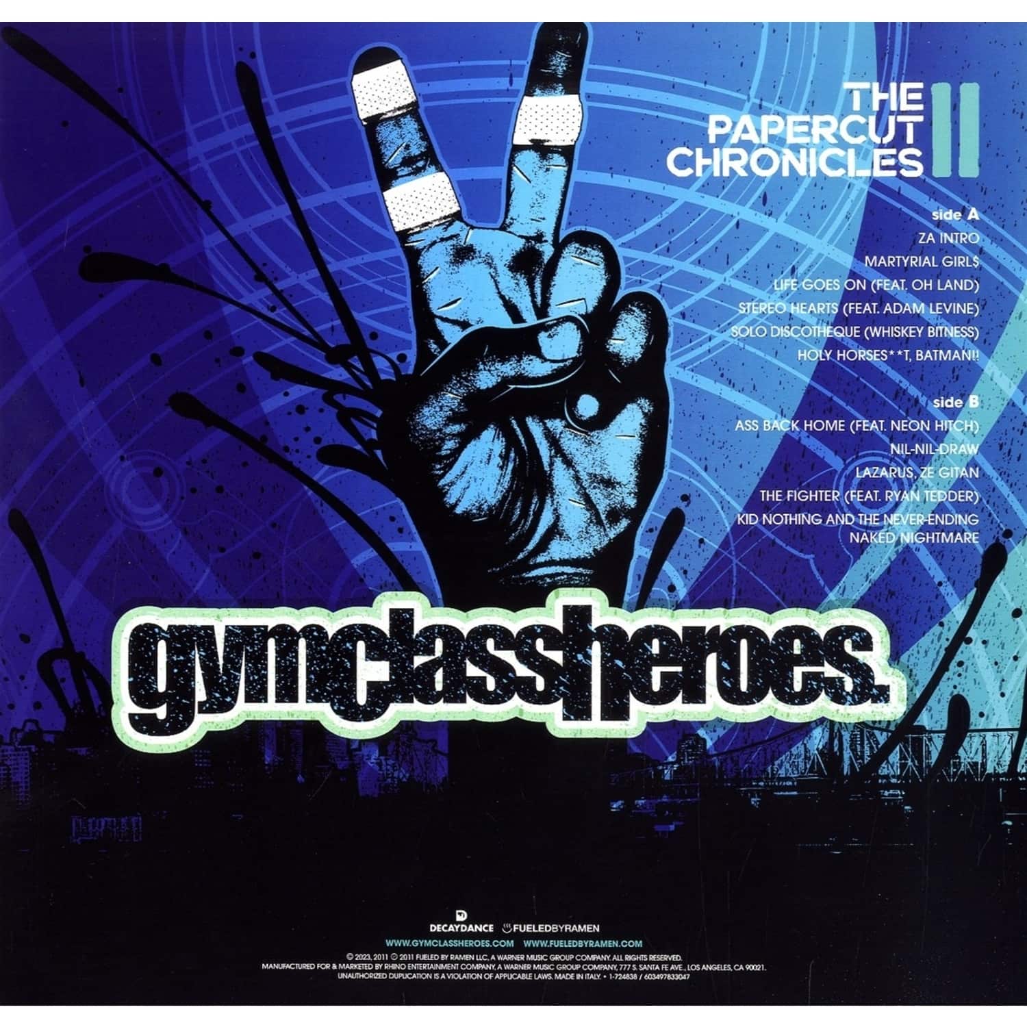 Gym Class Heroes - THE PAPERCUT CHRONICLES II 