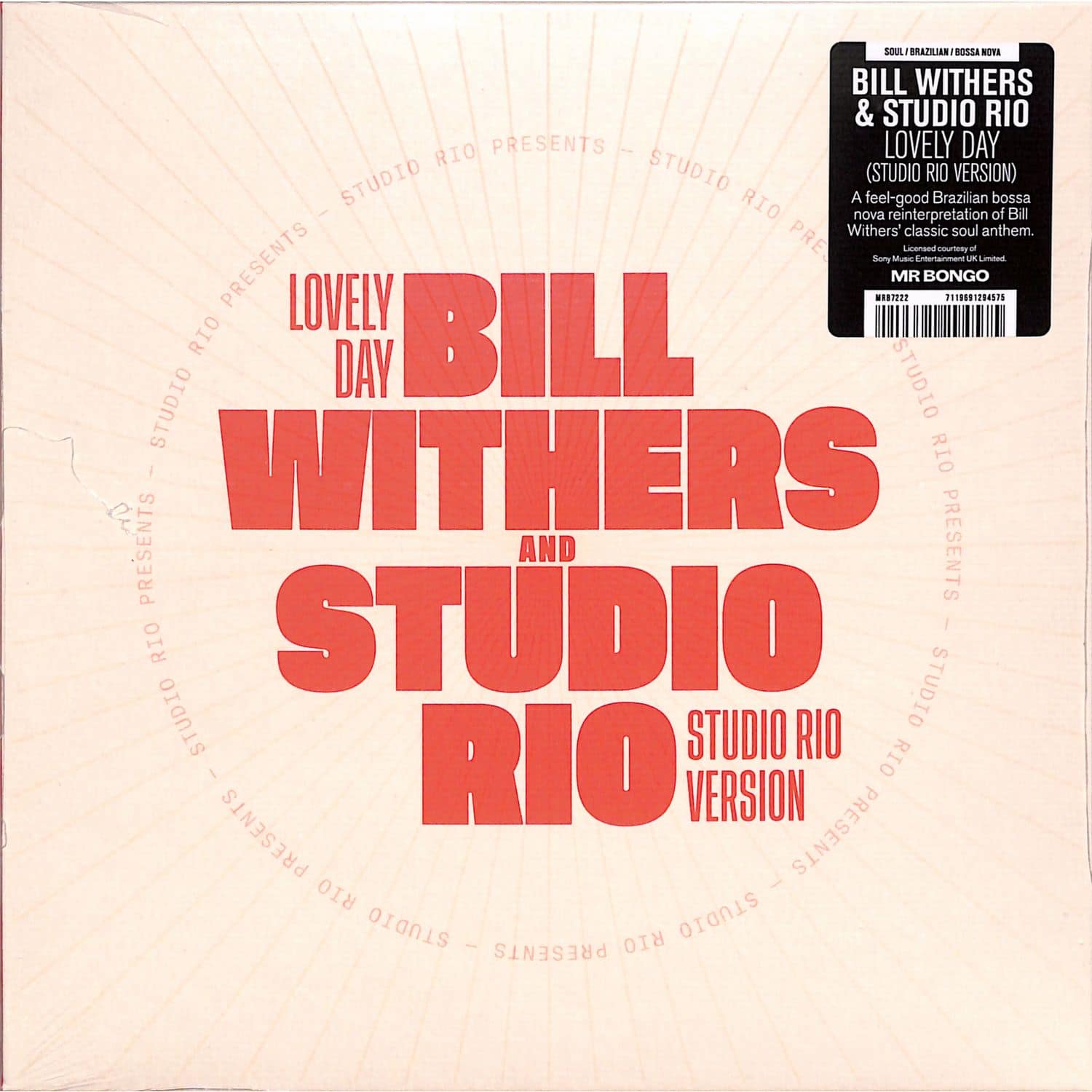 Bill Withers & Studio Rio - LOVELY DAY 