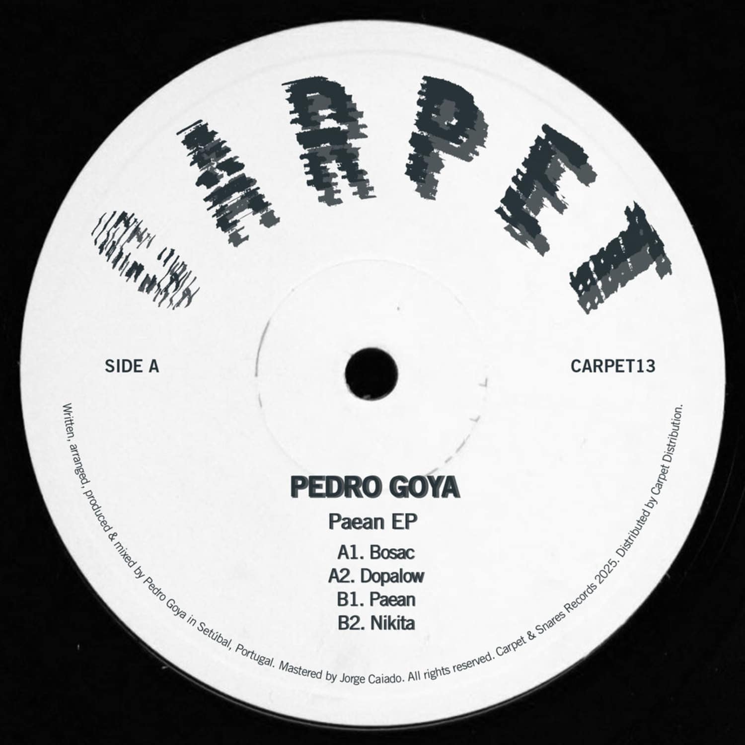 Pedro Goya - PAEAN EP