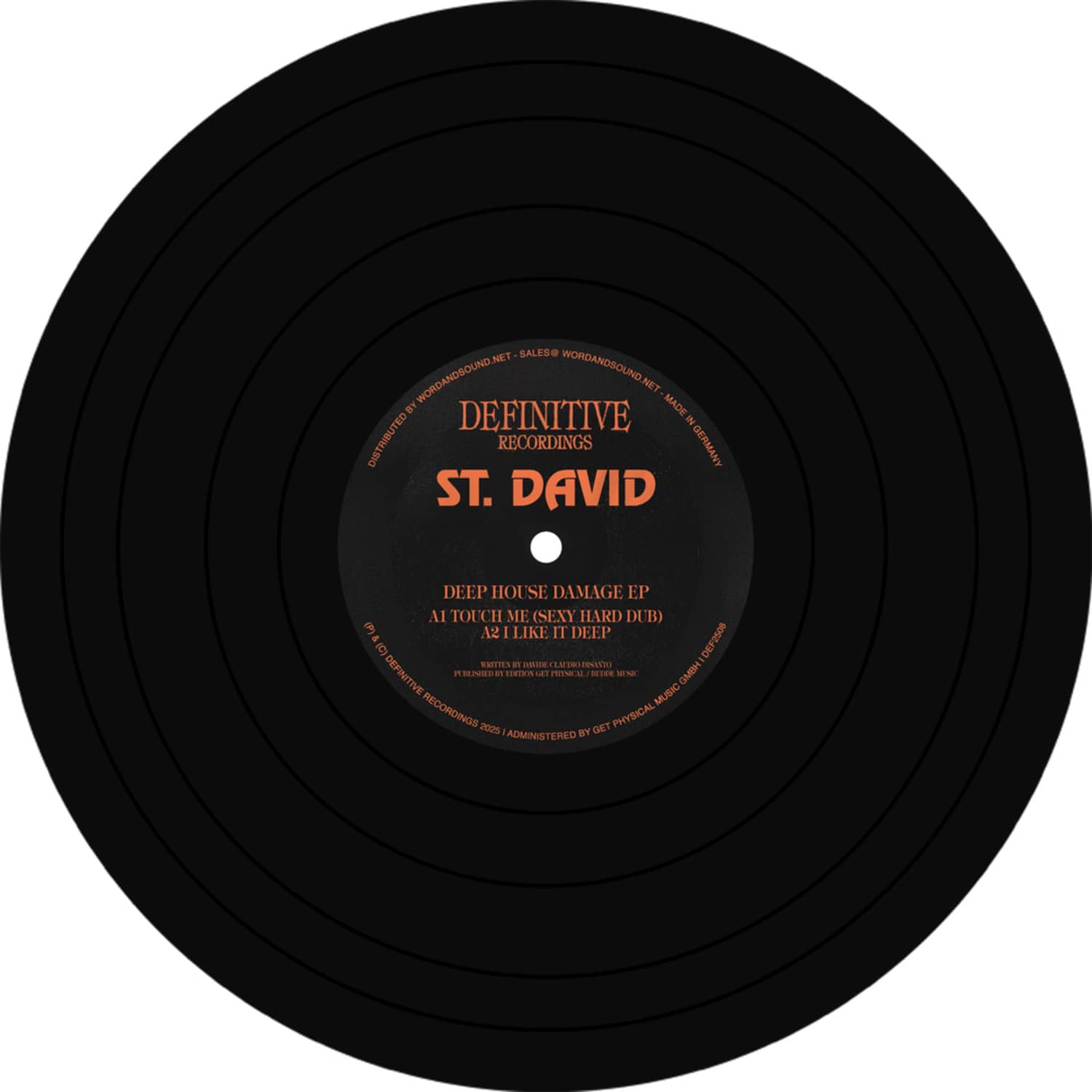 St. David - DEEP HOUSE DAMAGE EP