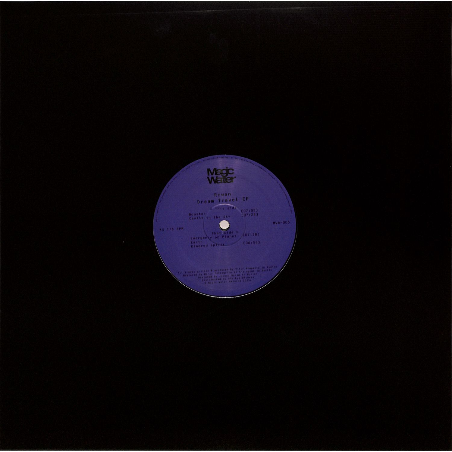 Rowan - DREAM TRAVEL EP