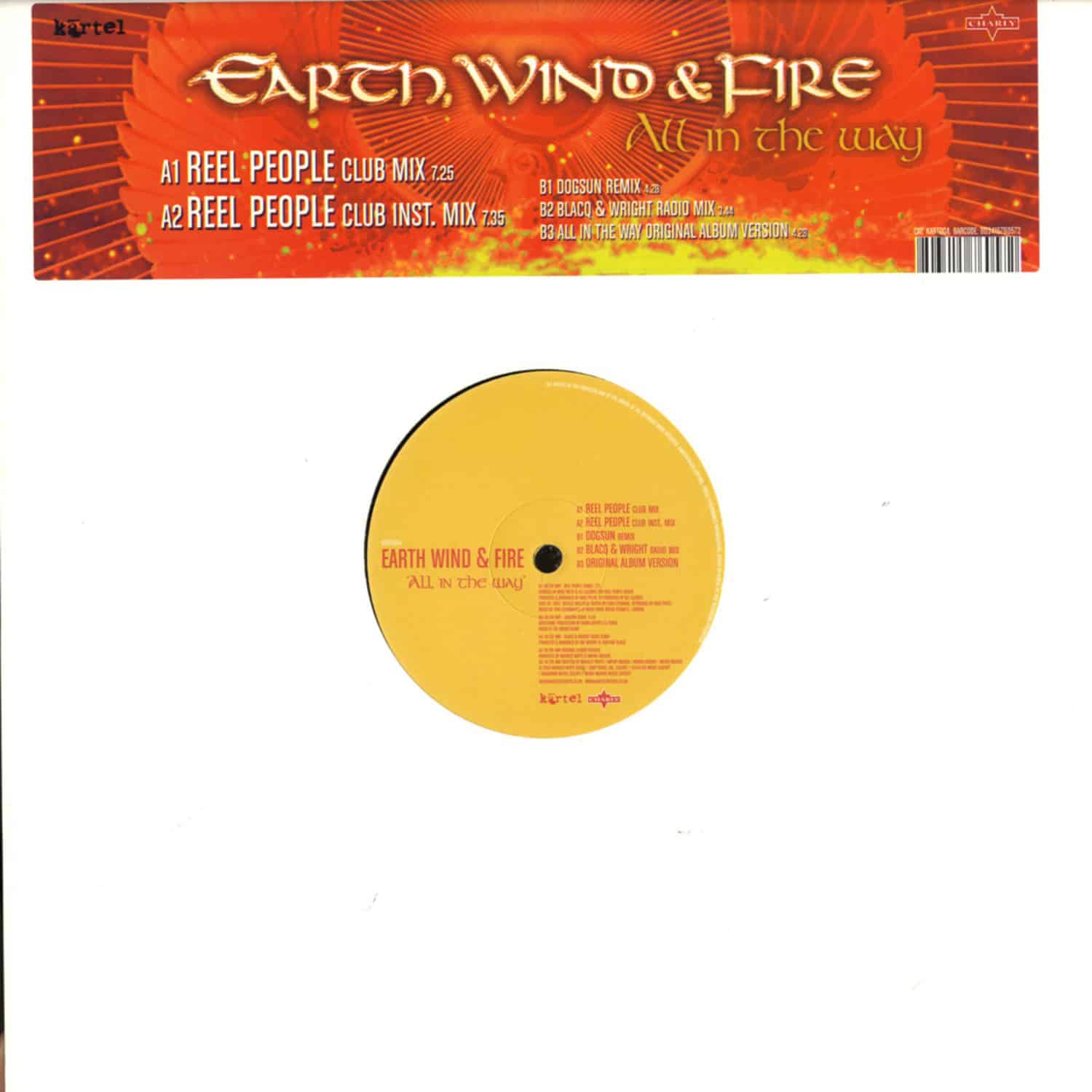 Earth Wind & Fire - ALL IN THE WAY / REAL PEOPLE
