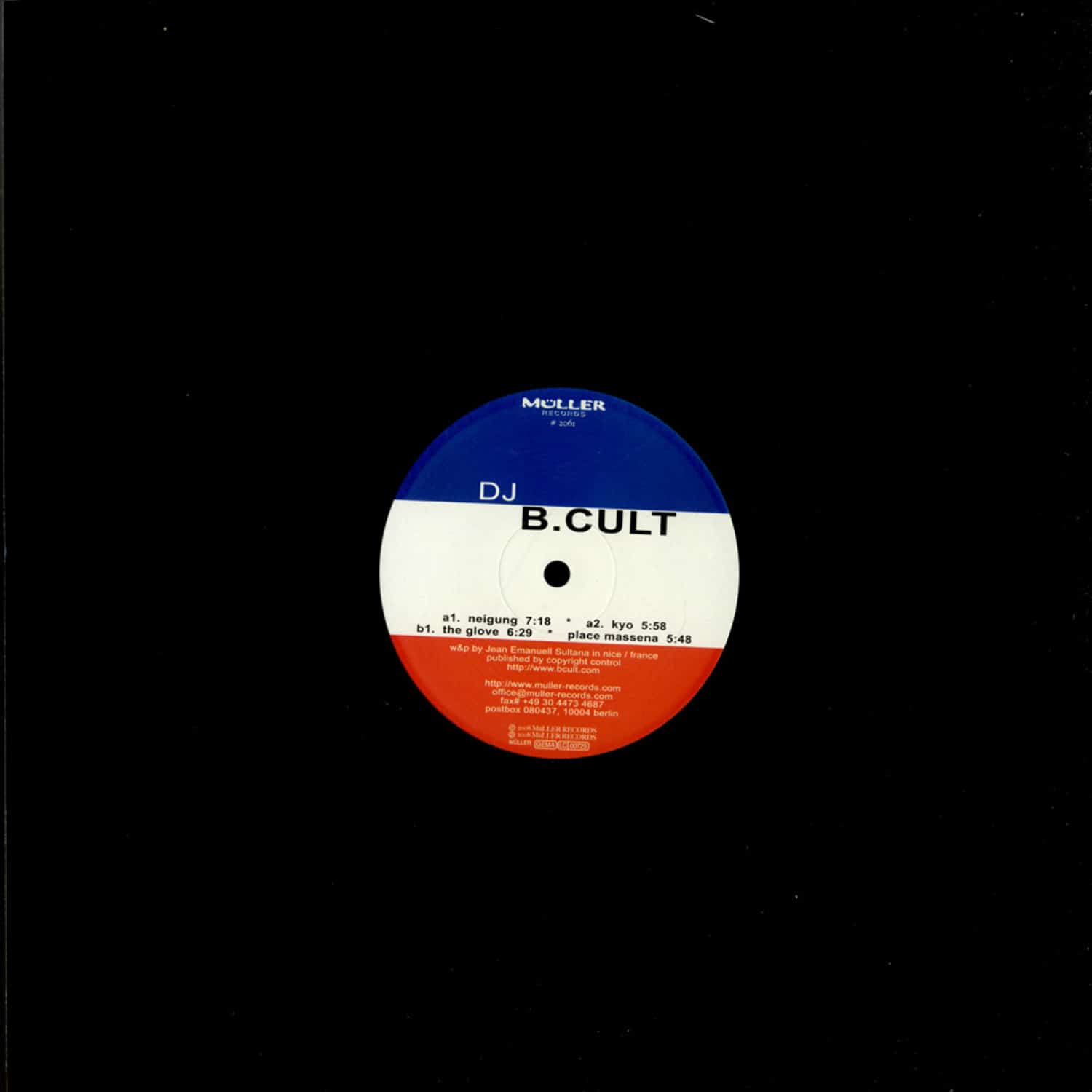 DJ D. Cult - NEIGUNG