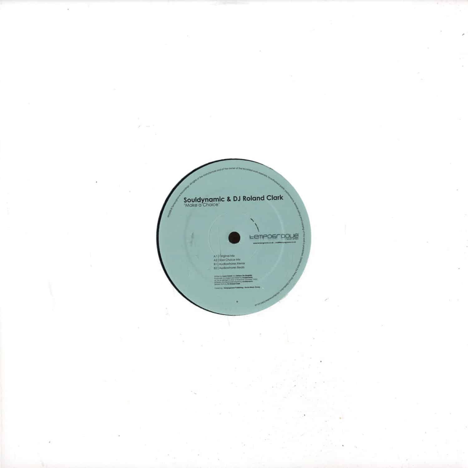 Souldynamic & Roland Clark - MAKE A CHOICE