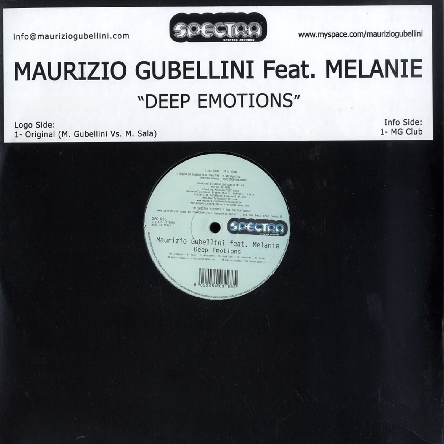 Maurizio Gubellini feat. Melanie - DEEP EMOTIONS
