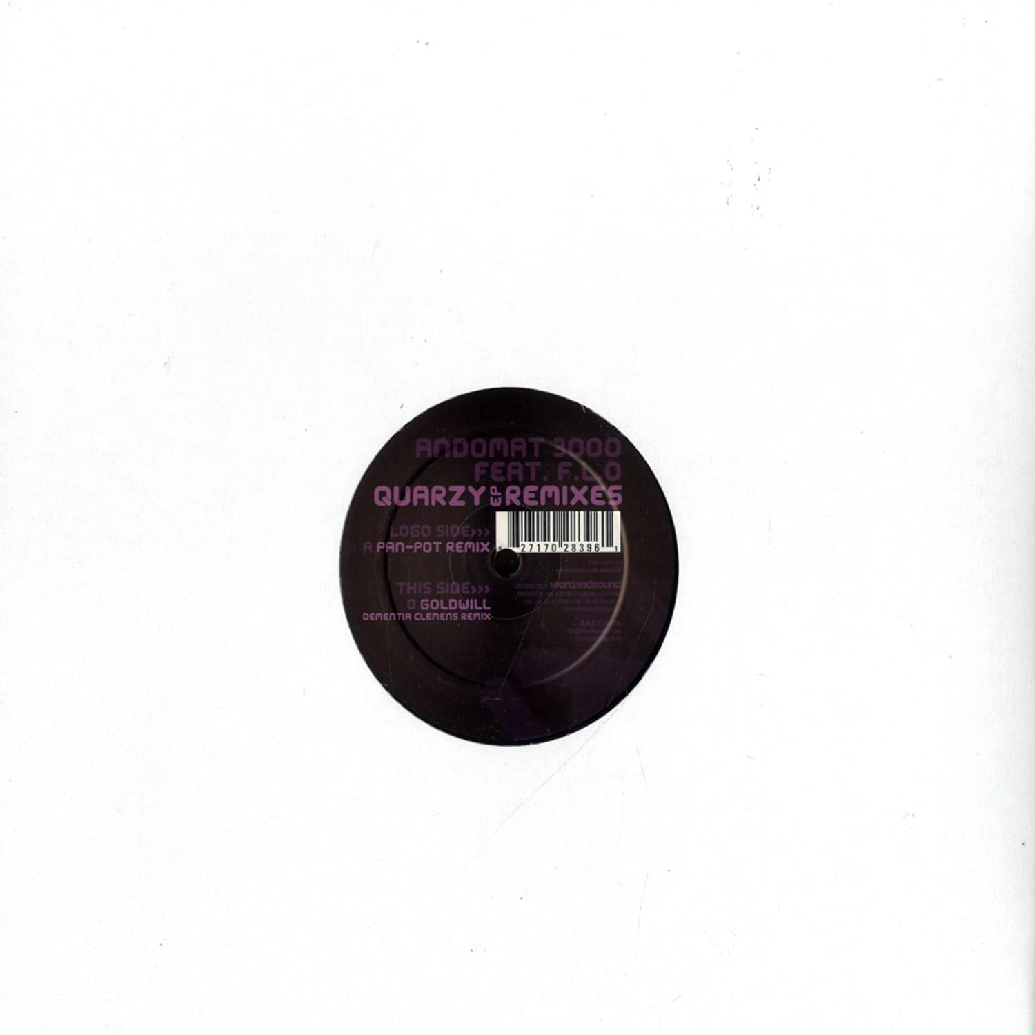 Andomat 3000 feat. F.L.O. - QUARZY EP REMIXES