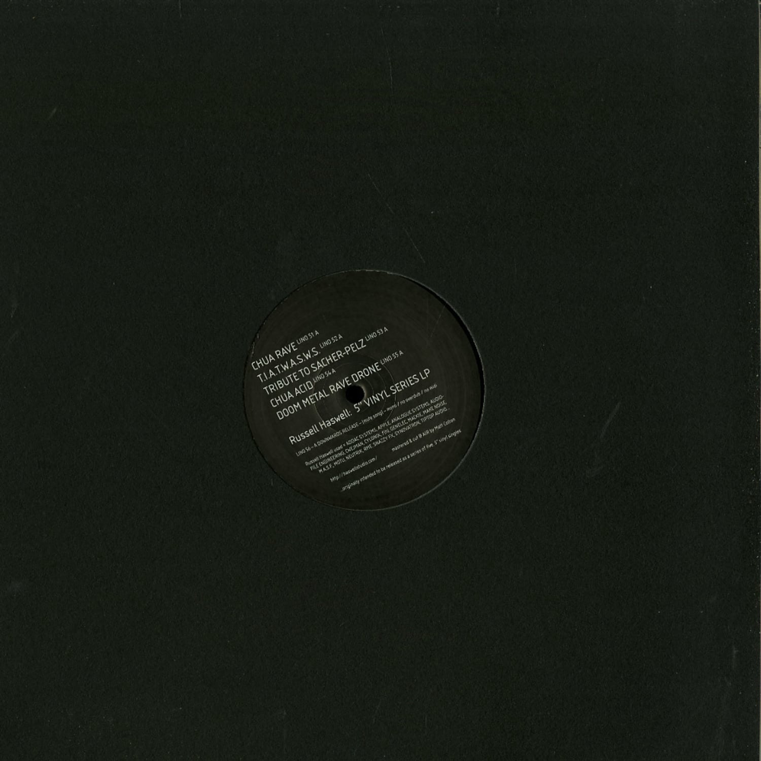 Russel Haswell - 5 INCH VINYL SERIES LP