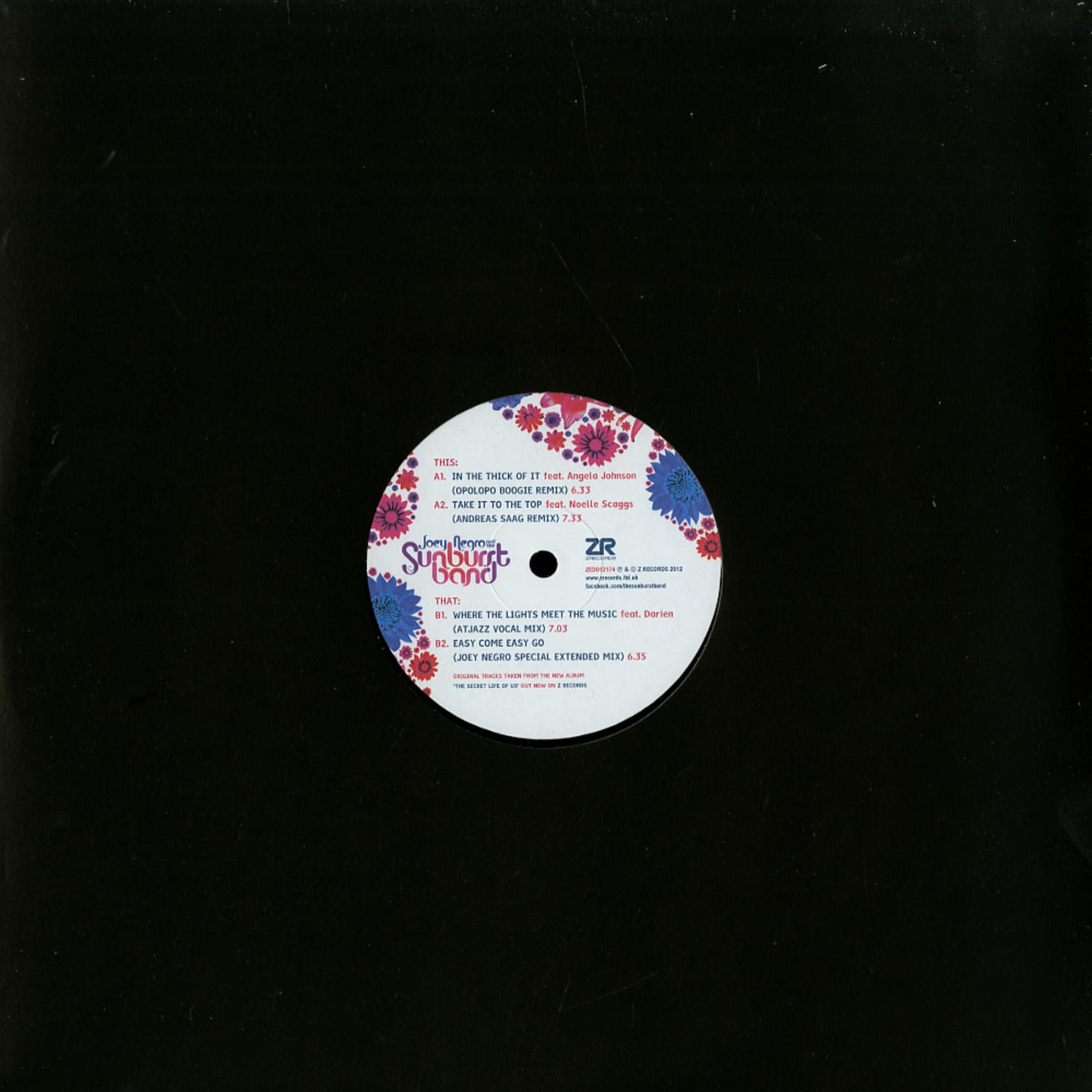 Joey Negro & The Sunburst Band - REMIXES