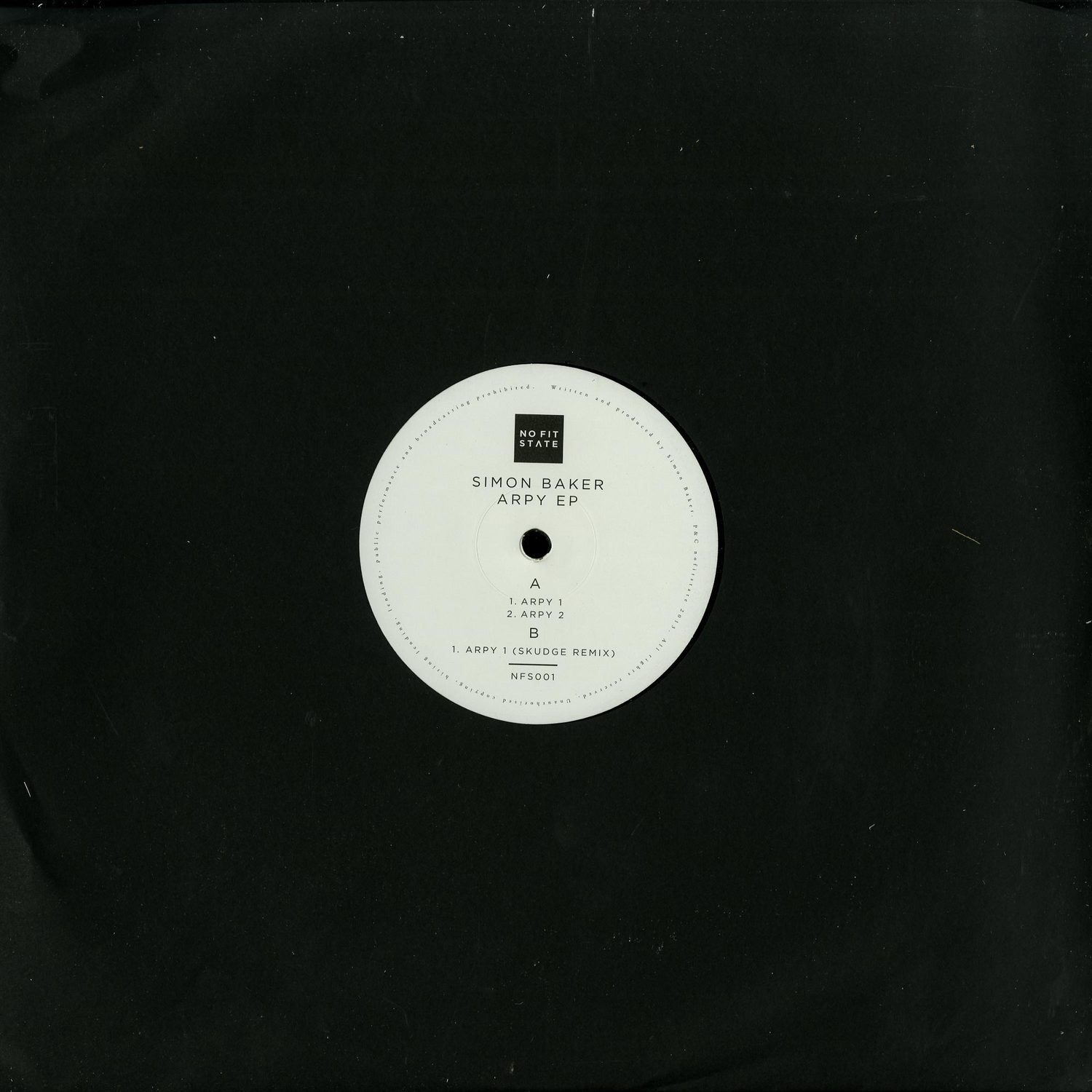 Simon Baker & Skudge - ARPY EP