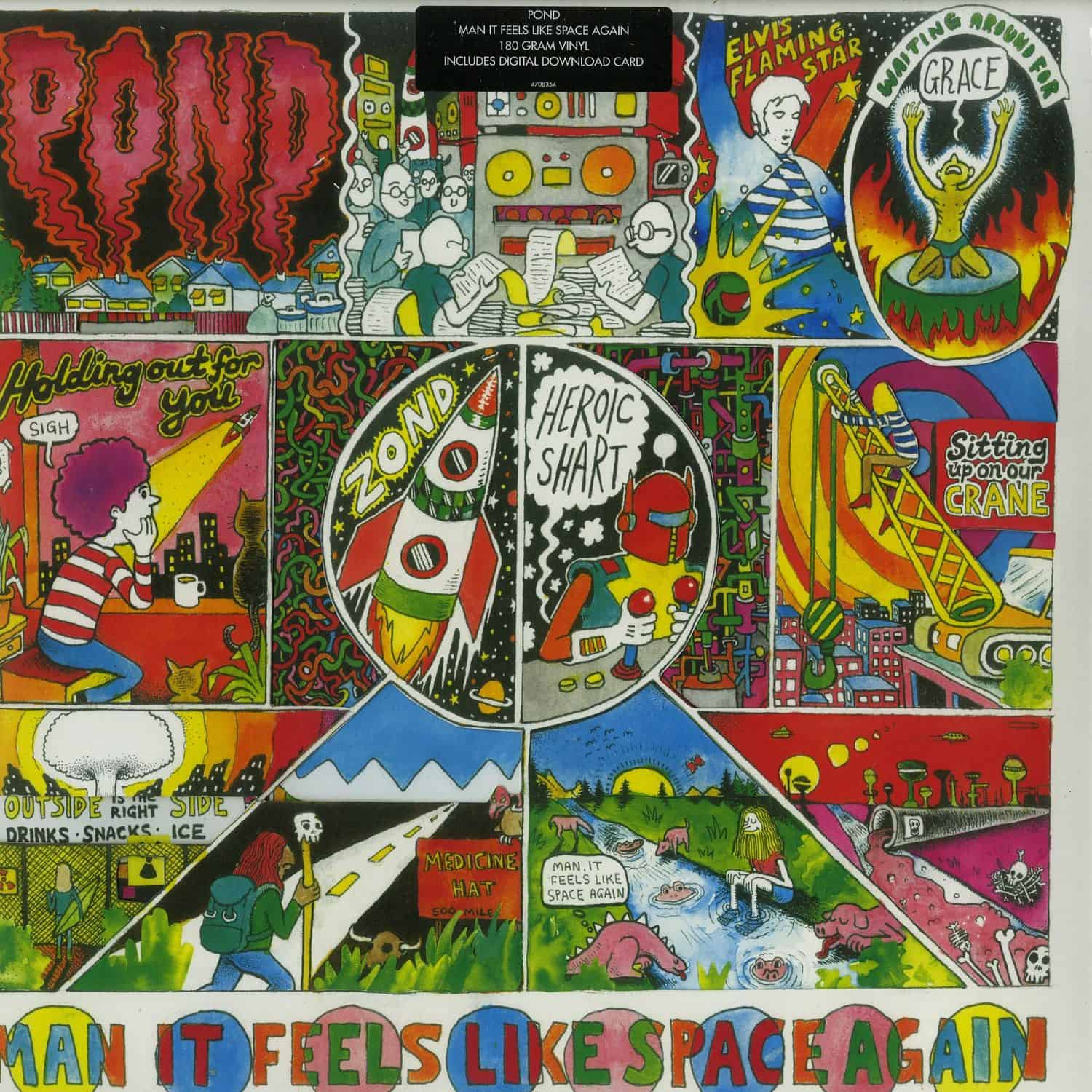 Pond - MAN IT FEELS LIKE SPACE AGAIN 